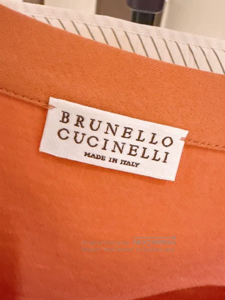 Brunello Cucinelli Brunello Cucinelli Paillette letter short-sleeve T-shirt Size S / US 4 / IT 40 - 7 Thumbnail