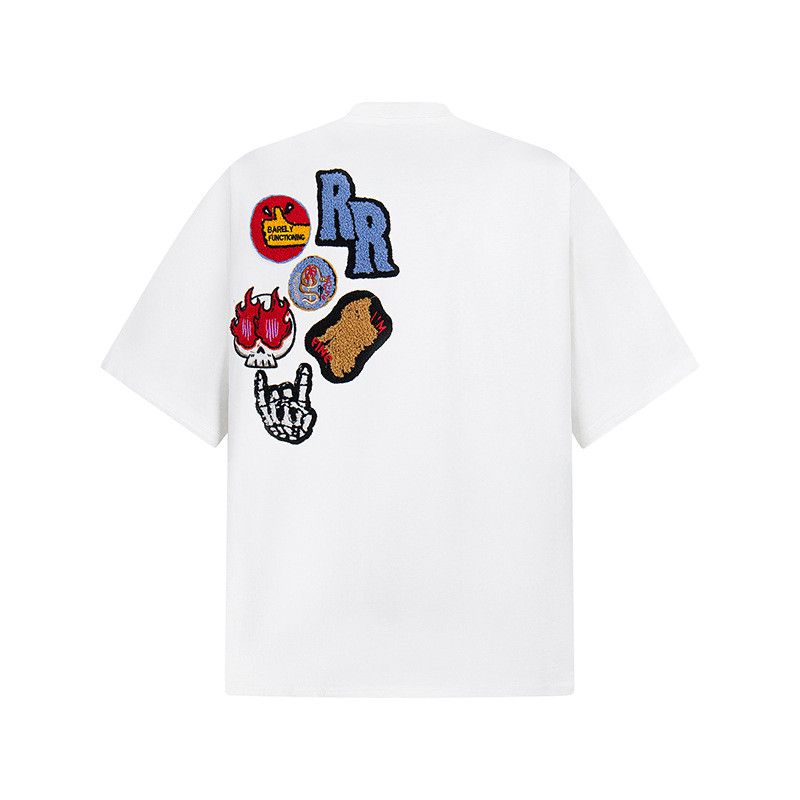 Japanese Brand American Street Billiard Embroidered T-shirt for Men Size US M / EU 48-50 / 2 - 2 Thumbnail