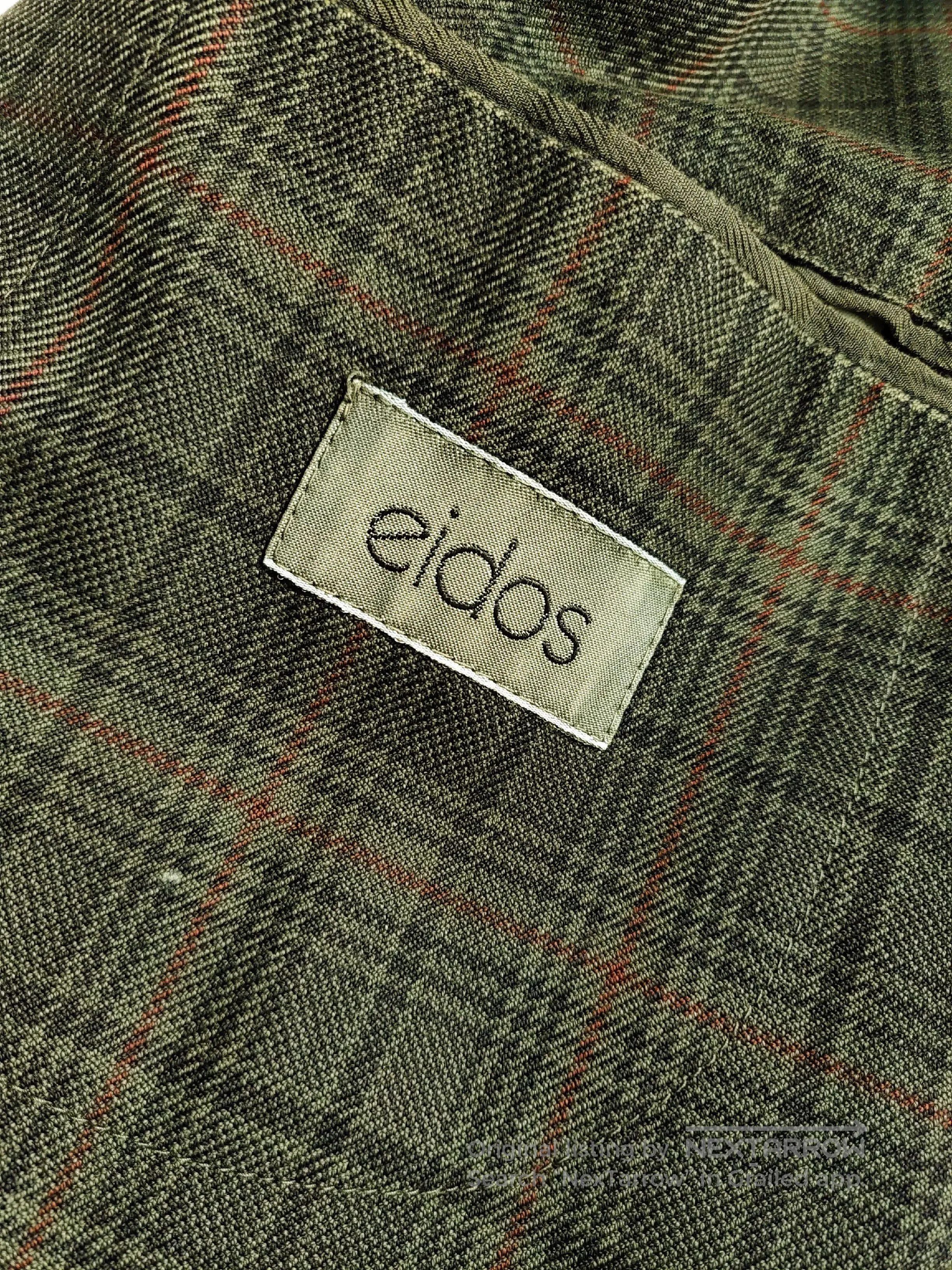 Eidos Napoli Italian Checked Cotton Blazer by Eidos. Size US M / EU 48-50 / 2 - 7 Thumbnail