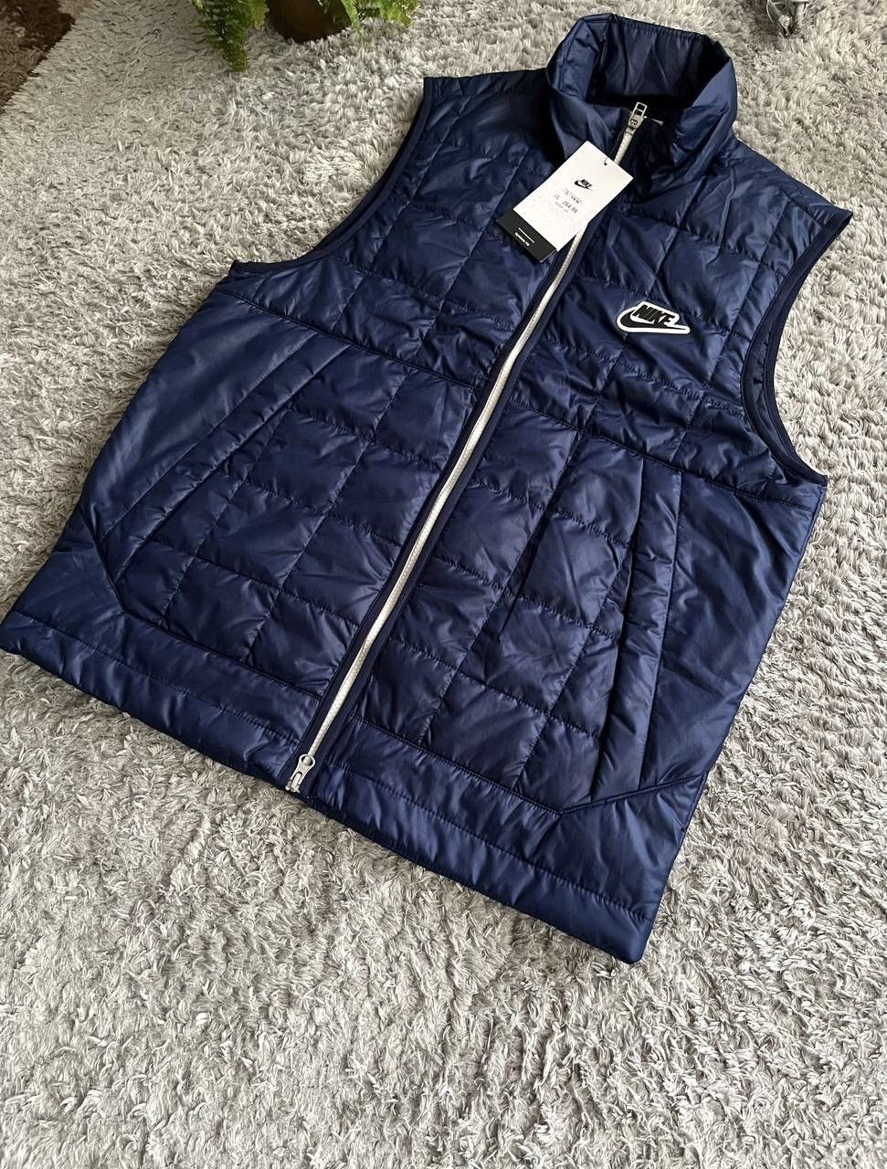 Nike × Vintage Nike Vest Streetwear Vintage Logo Swoosh Y2k Size US M / EU 48-50 / 2 - 6 Thumbnail