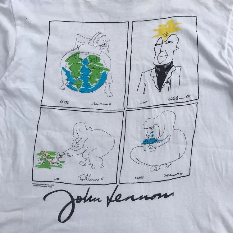 Hard Rock Cafe Vintage Hard Rock Cafe John Lennon Series Size US L / EU 52-54 / 3 - 7 Thumbnail