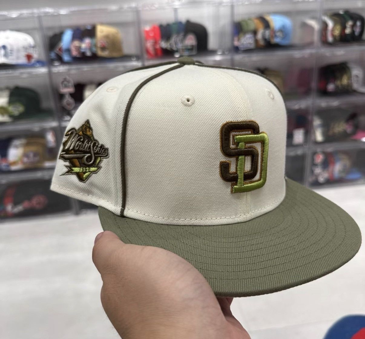New Era New Era MLB San Diego Padres 1998 World Baseball Cap J32 Size ONE SIZE - 1 Thumbnail