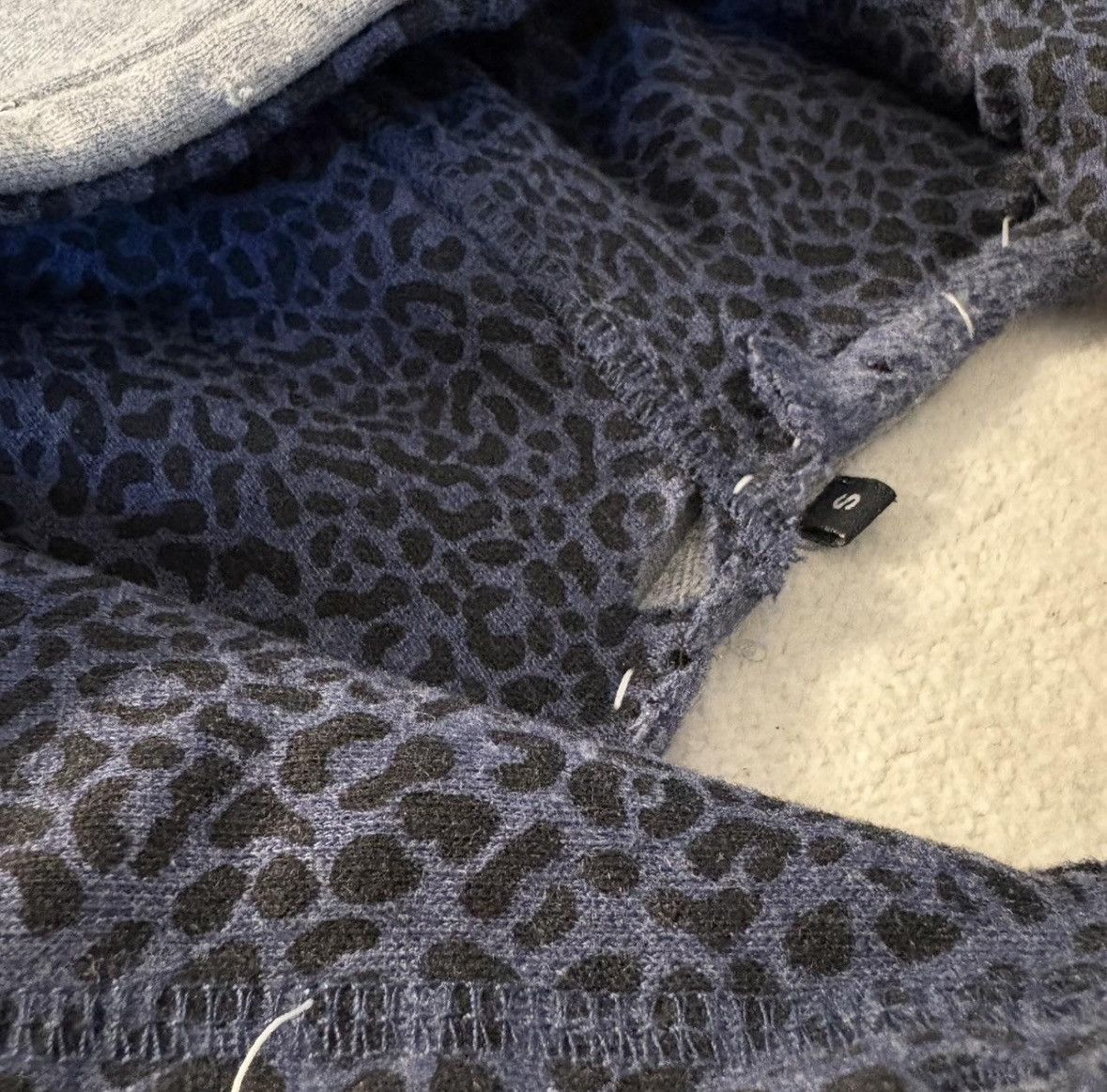 Other Custom Distressed Leopard Print Hoodie Size US S / EU 44-46 / 1 - 7 Thumbnail