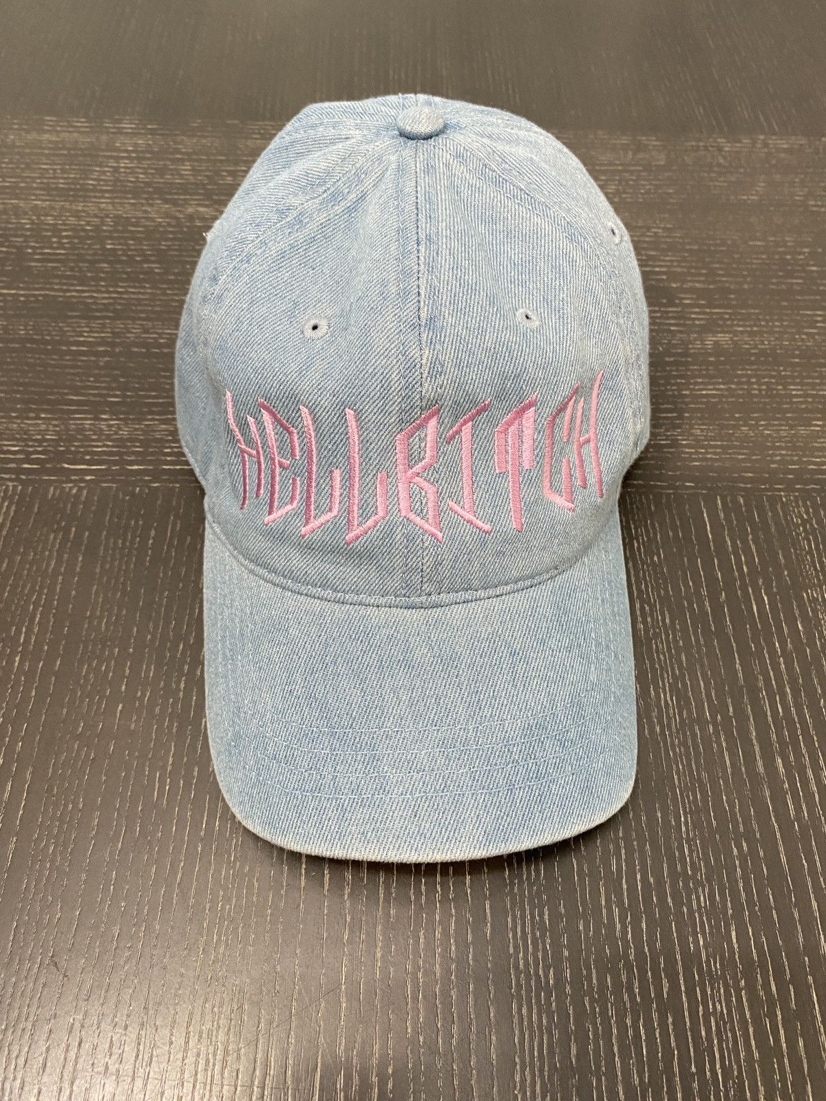Lil Peep Denim HELLBITCH hat Size ONE SIZE - 3 Thumbnail