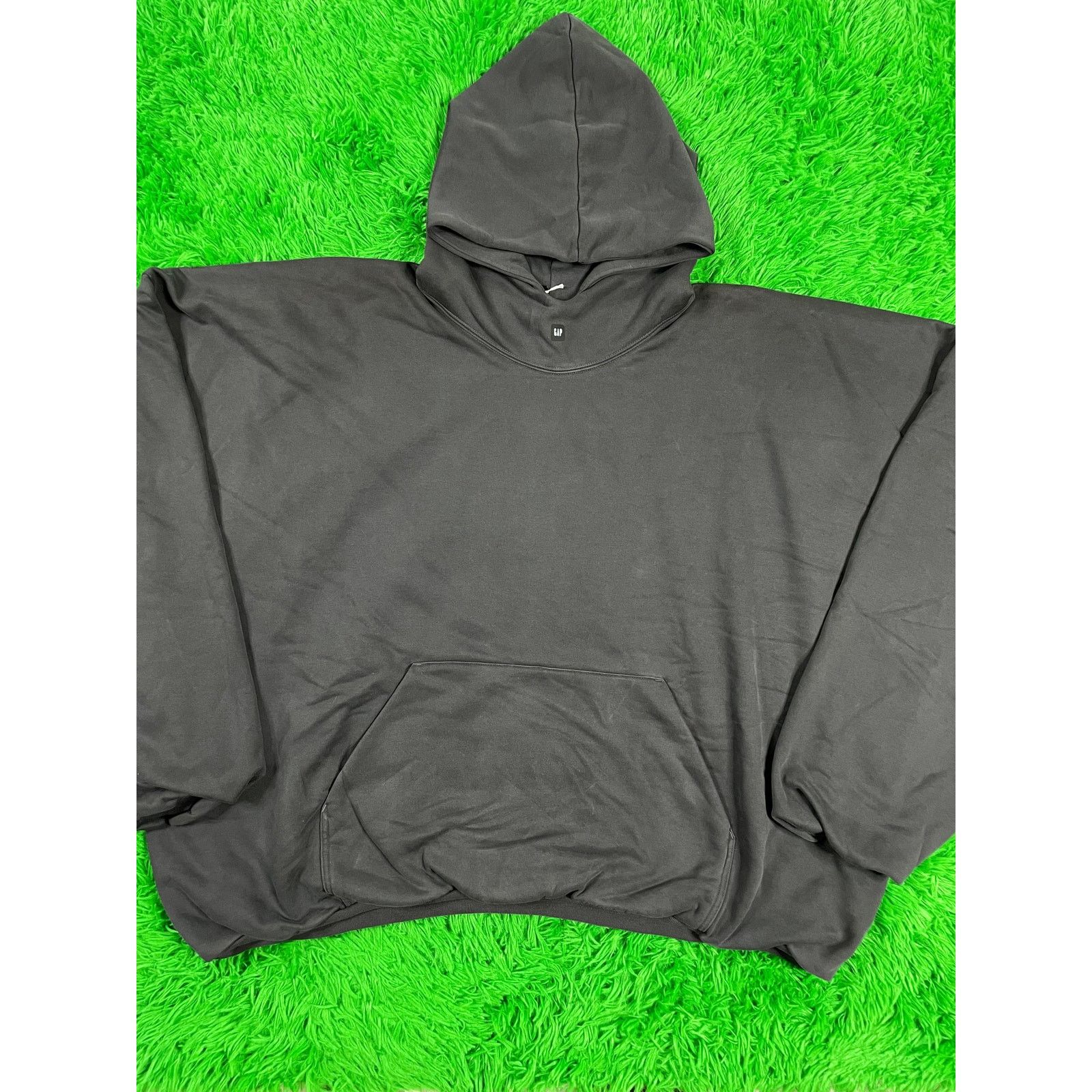 YZY Gap Dove Hoodie Dark Grey XXL New