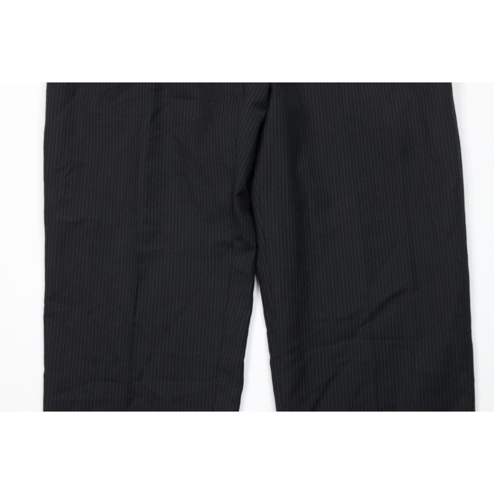Calvin Klein Vintage Calvin Klein 2 Piece Wool Suit Wedding Black Size 44R - 13 Thumbnail