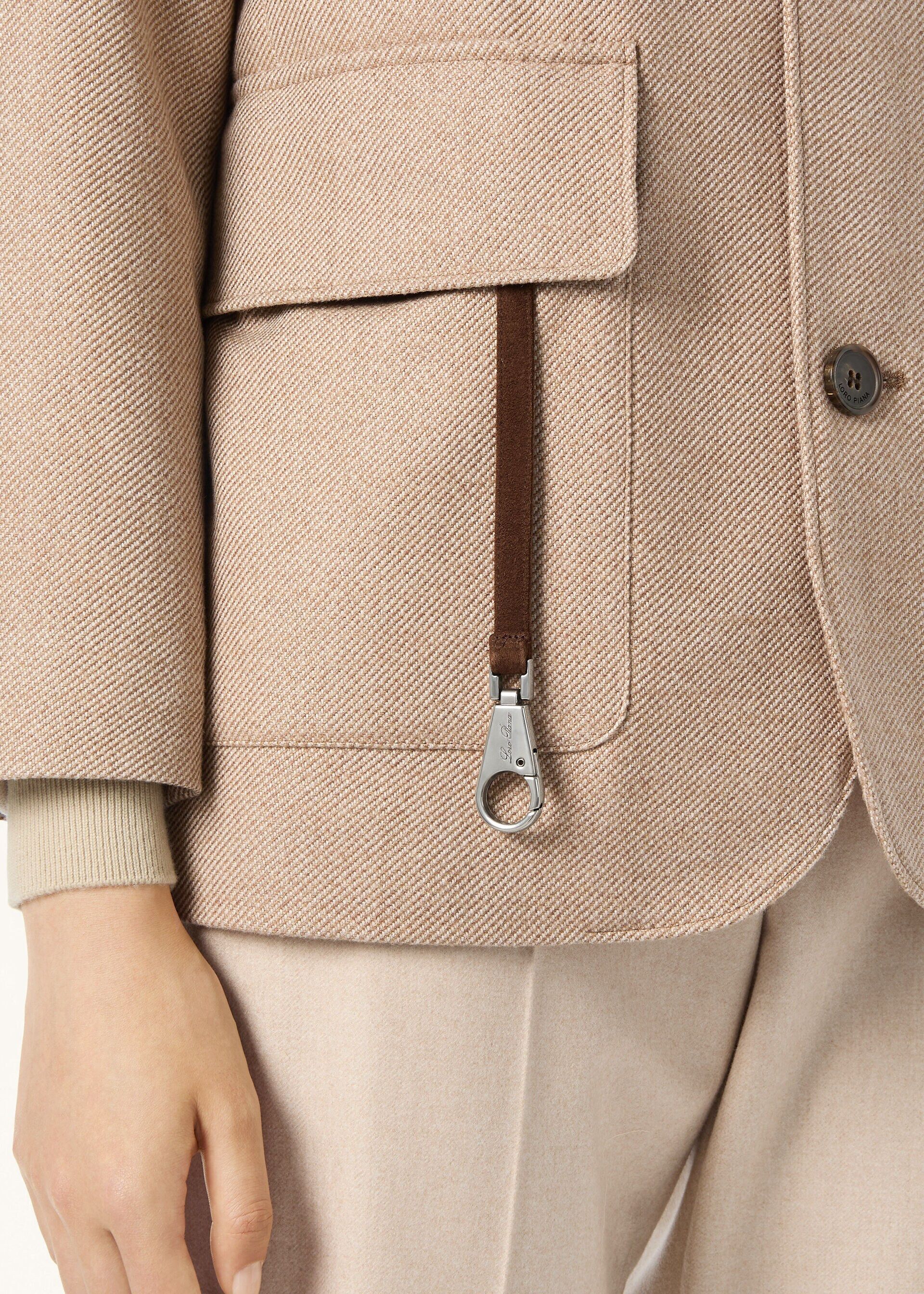 Loro Piana os11x0426 FAQ6868 Roadster Mini Jacket in Rawhide Size L / US 10 / IT 46 - 4 Thumbnail