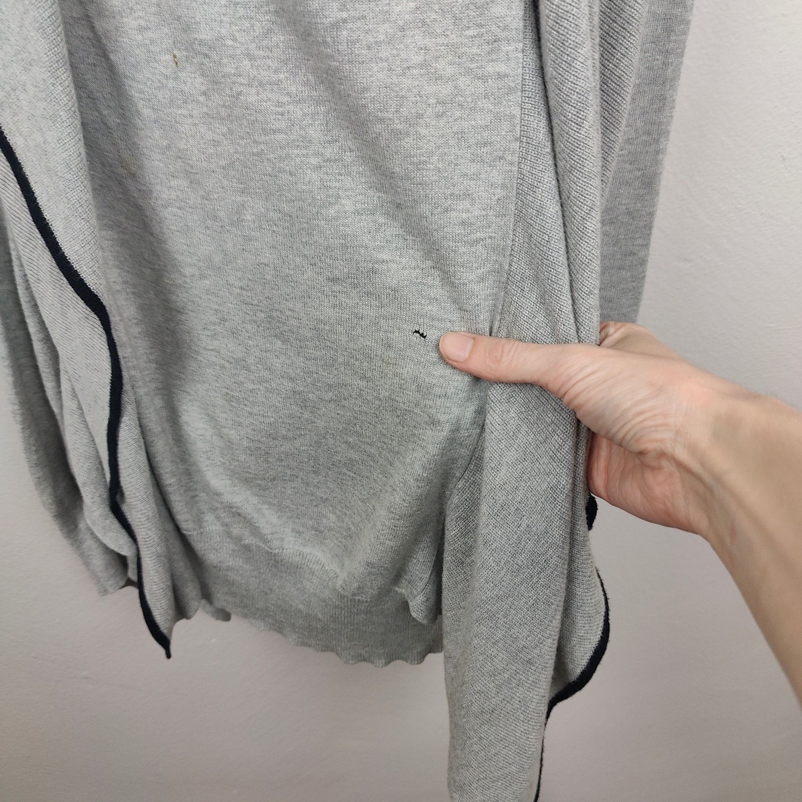 Tsumori Chisato Tsumori Chisato Sweater Womens Medium Gray Ruffled Size M / US 6-8 / IT 42-44 - 4 Thumbnail