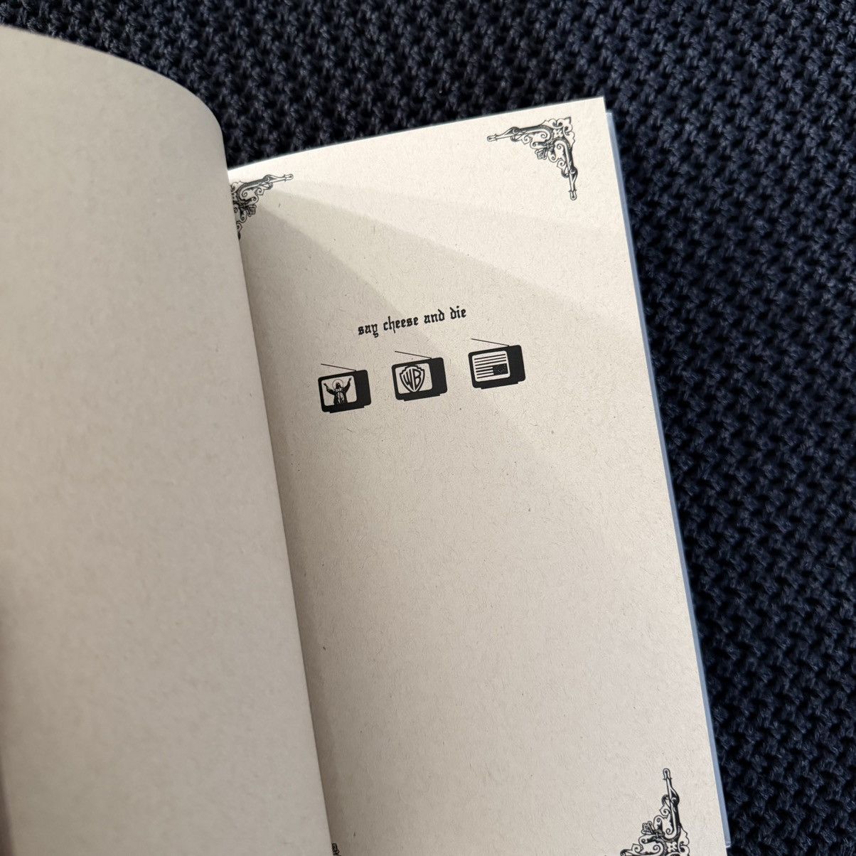 G59 Records $uicideboy$ G59 Eternal Grey Lyric Book Size ONE SIZE - 7 Thumbnail