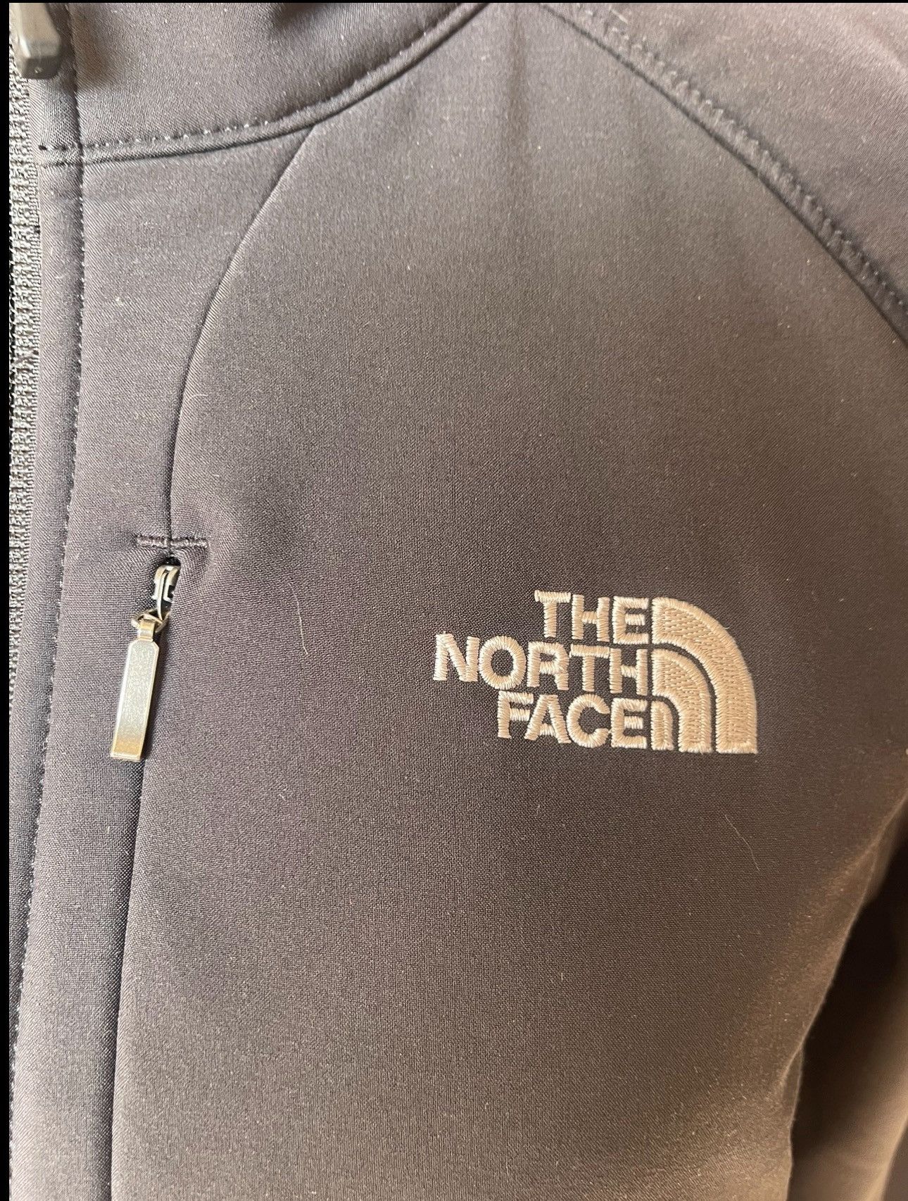 The North Face PreOwned The North Face Women's XL Jacket Black Soft Shell Size XL / US 12-14 / IT 48-50 - 3 Thumbnail