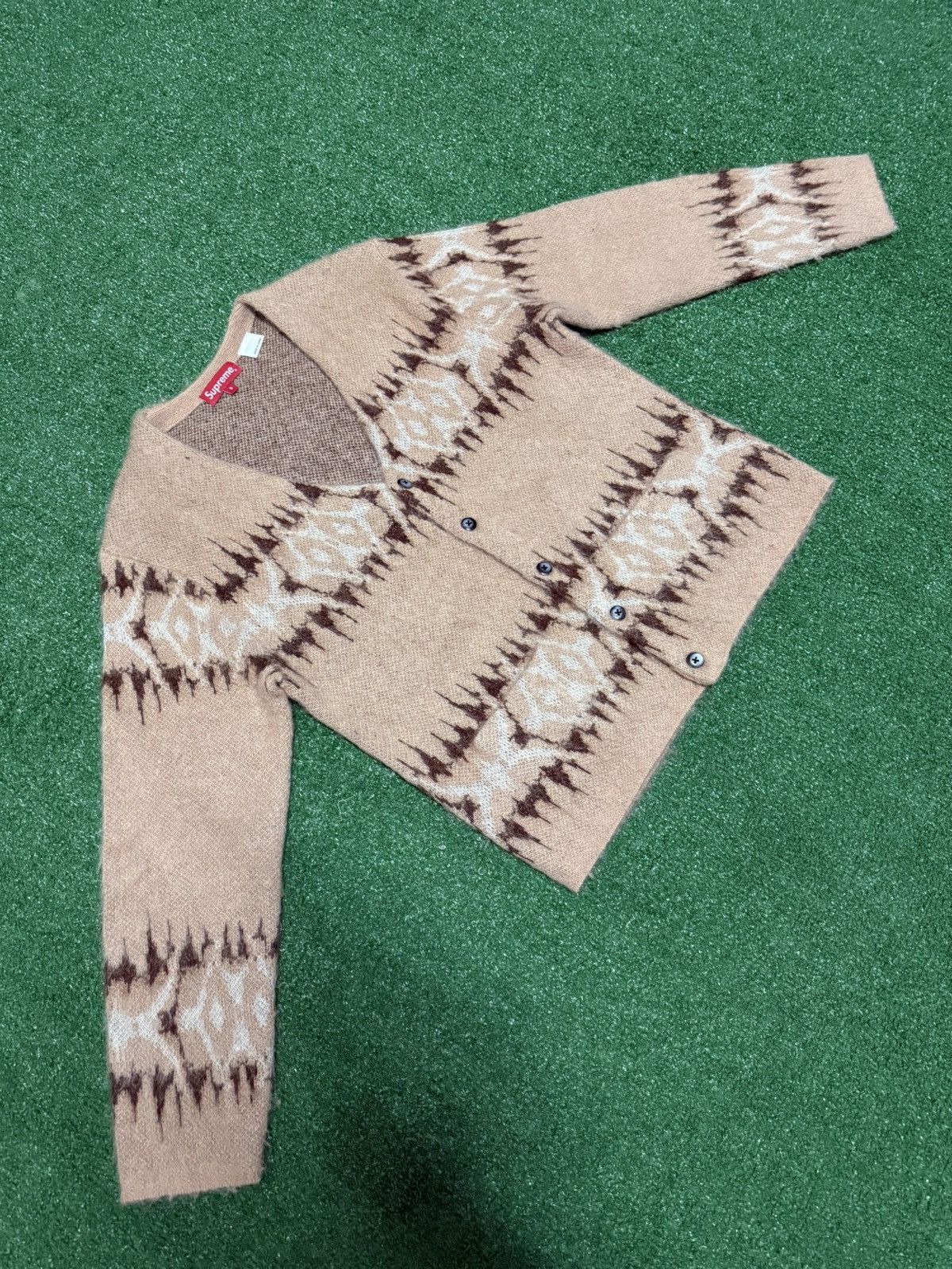 Supreme Supreme Mohair Cardigan Size US S / EU 44-46 / 1 - 6 Thumbnail