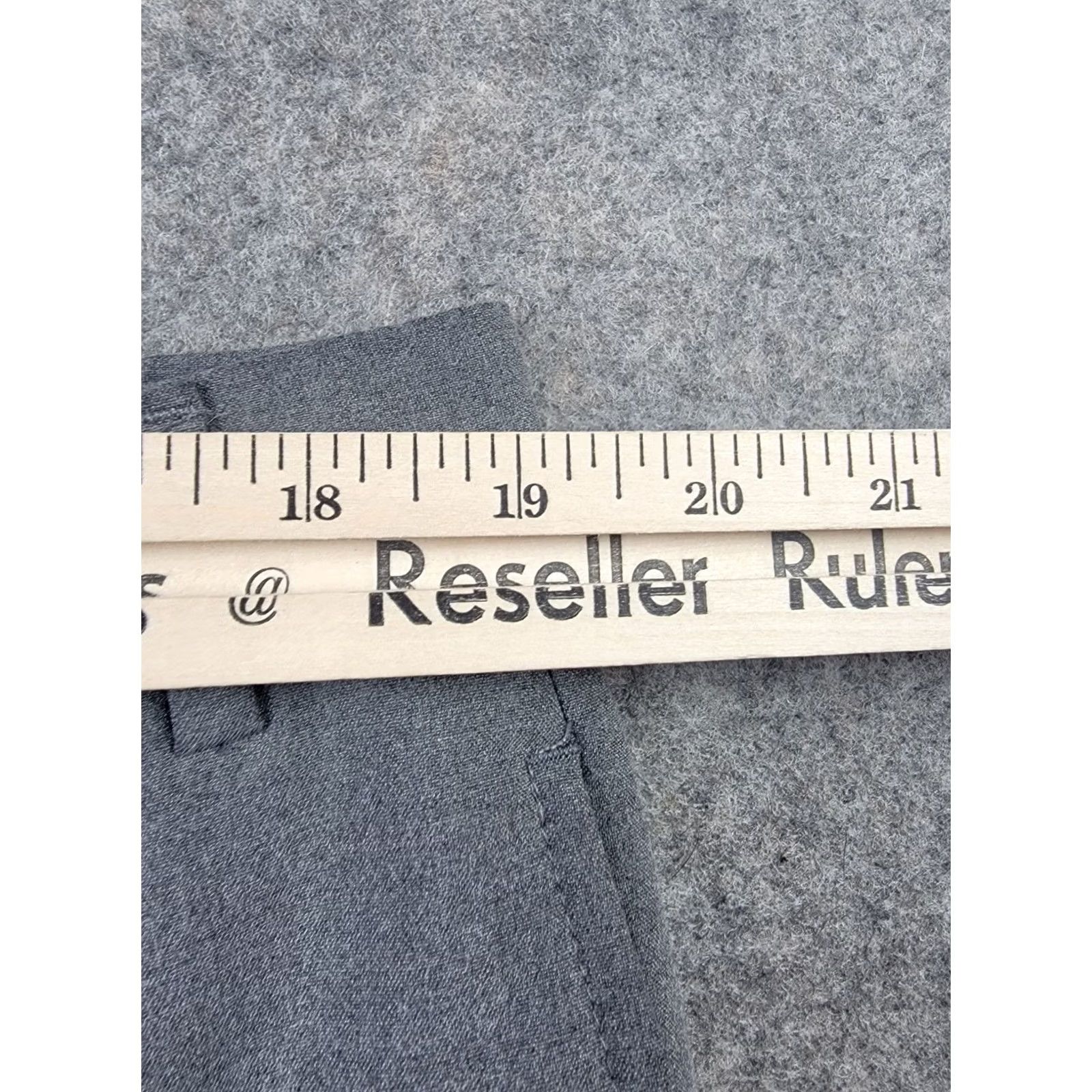 Ralph Lauren Lauren Ralph Lauren Dress Pants Mens 40x28 Gray Flat Front Straight Leg Dress Pants Mens Gray 40x28 City Preppy Wedding Mens Size US 40 / EU 56 - 6 Thumbnail