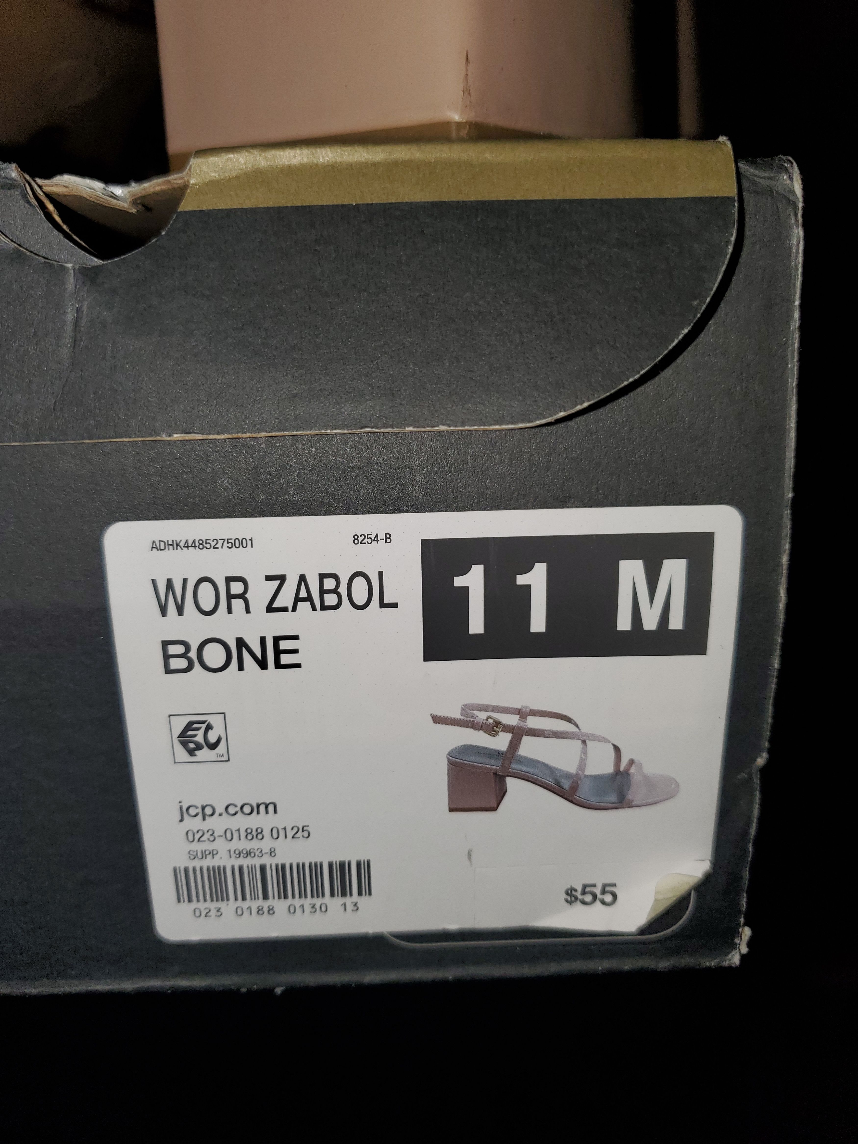 Worthington Worthington nude strappy block heels (size 11) Size US 11 / IT 41 - 4 Thumbnail