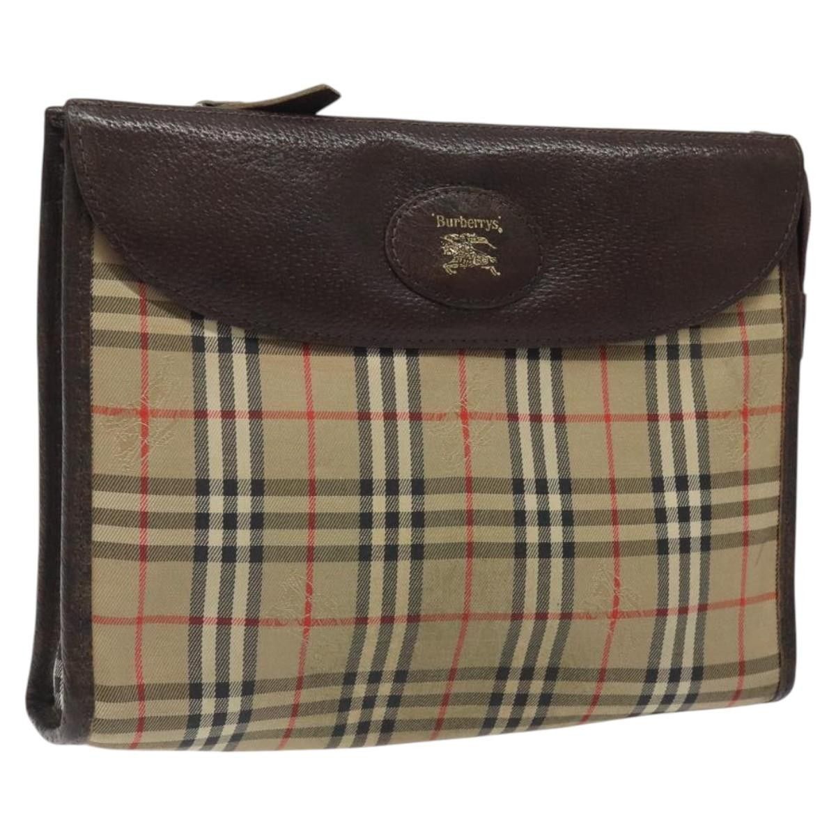 Burberry Burberry Nova check Pochette Canvas Size ONE SIZE - 1 Thumbnail
