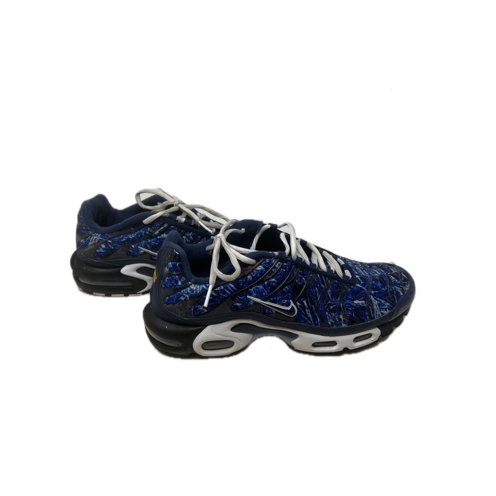 Nike Nike Air Max Plus Midnight Navy White Mens 9.5 Size US 9.5 / EU 42-43 - 3 Thumbnail