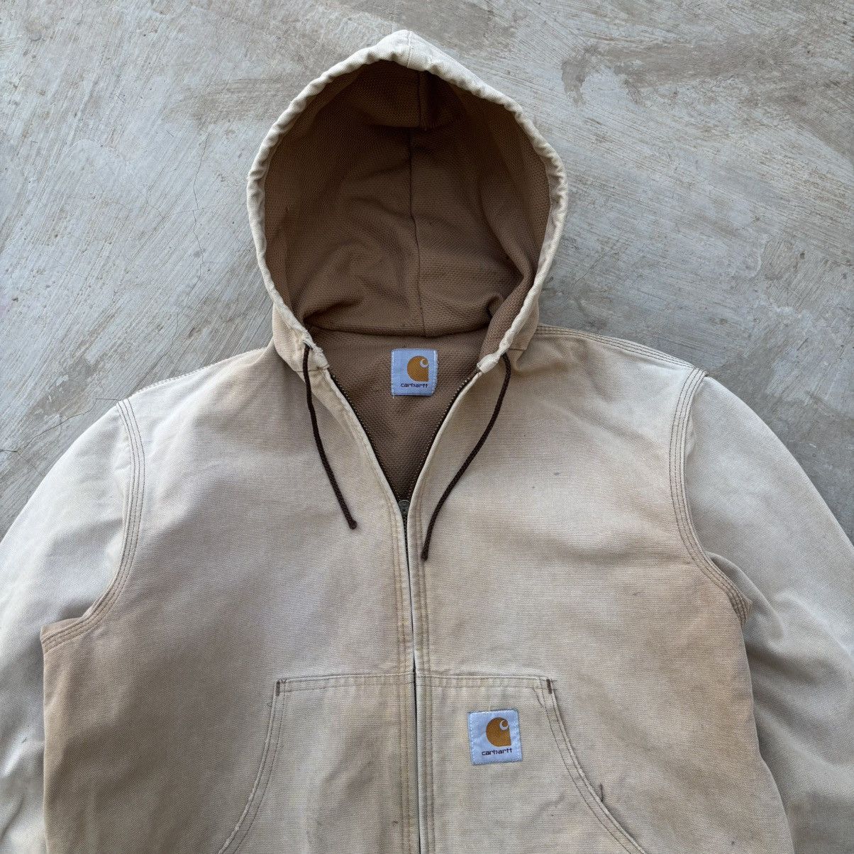 Carhartt Vintage 90s Sunfaded Carhartt Active Jacket Size US S / EU 44-46 / 1 - 2 Thumbnail