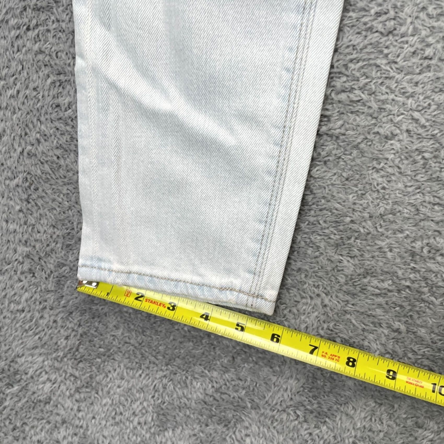 American Eagle Outfitters American Eagle Outfitters Jeans Womens 26x24 Blue Skinny Denim Crop Cotton Jeans Womens 26 Inseam 24 Button Zipper 5-Pocket Baggy? Size 26" / US 2 / IT 38 - 4 Thumbnail