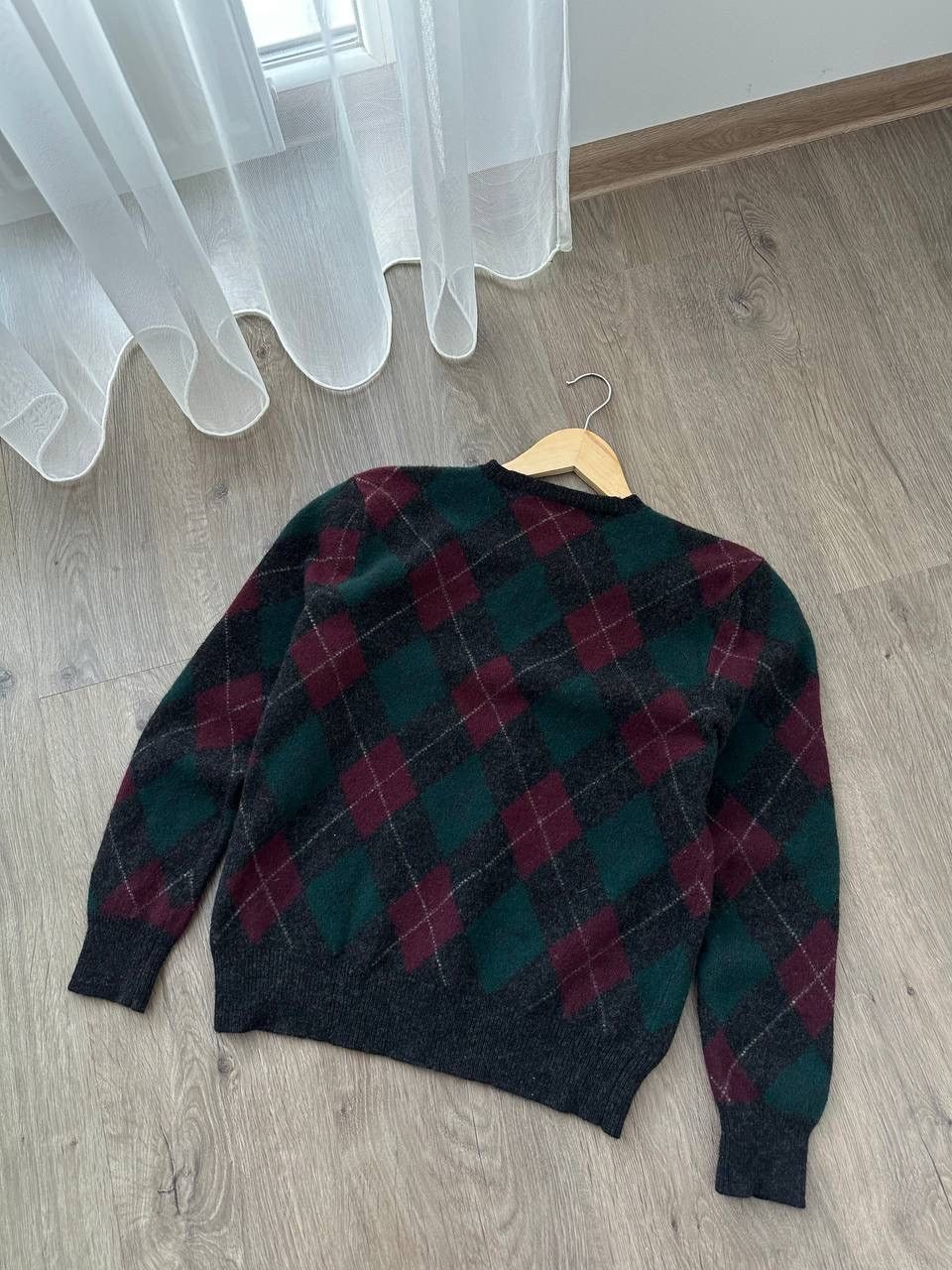 Polo Ralph Lauren × Vintage Vintage Polo Ralph Lauren Diamond W’s Sweater Lana Wool Size L / US 10 / IT 46 - 11 Thumbnail