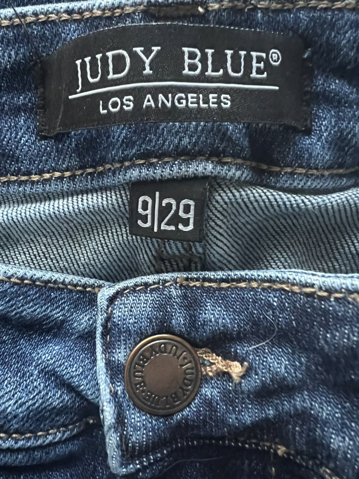 Judy Blue Judy Blue High Waist Distressed Boyfriend Jeans 9/29 Size 29" - 3 Thumbnail