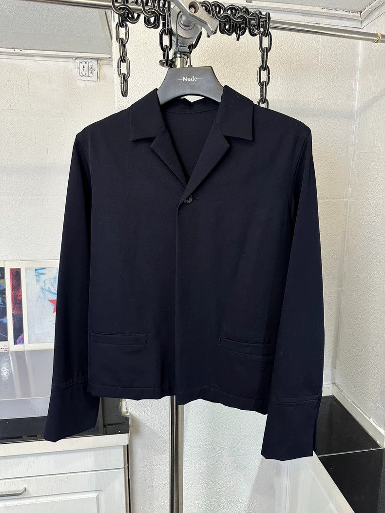 Yohji Yamamoto yohji yamamoto size os Wool pullover jacket 2502-Nextarrow Size US M / EU 48-50 / 2 - 1 Thumbnail
