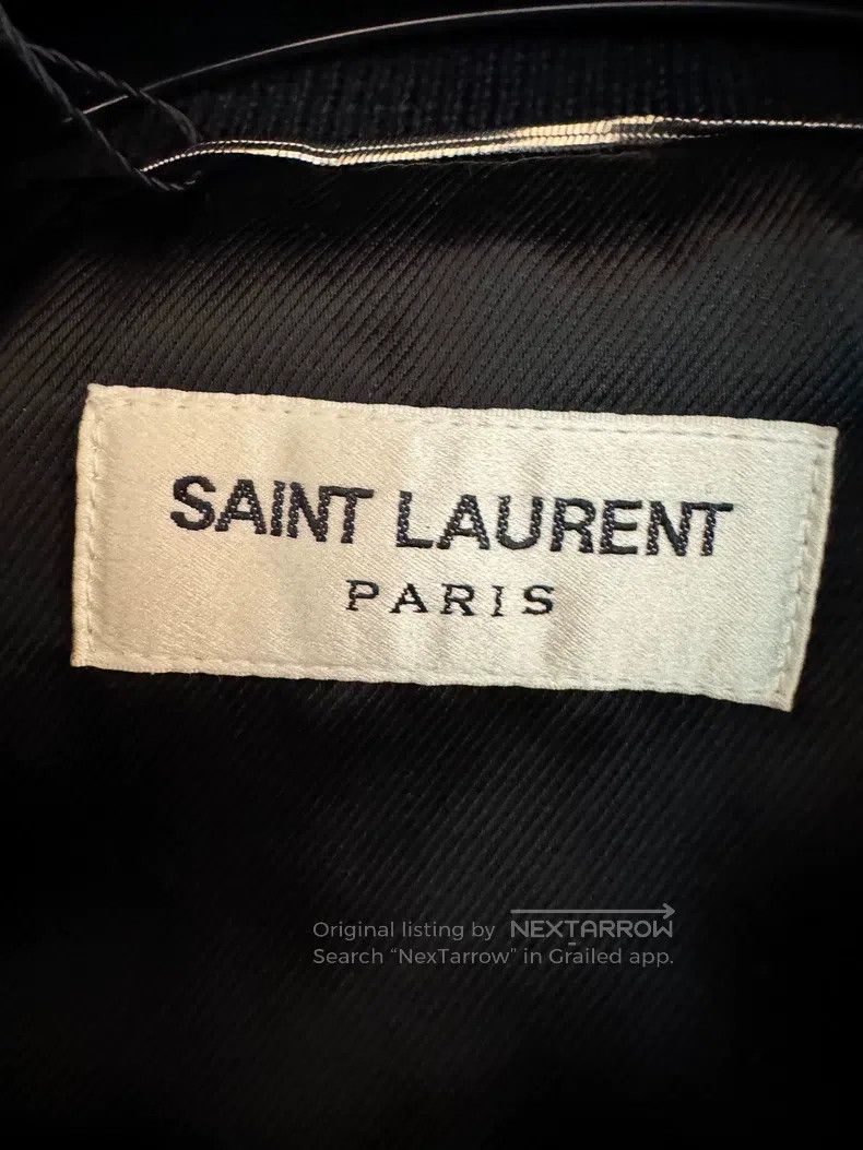 Saint Laurent Paris Saint Laurent Paris Flame Leather Jacket Size US S / EU 44-46 / 1 - 4 Thumbnail