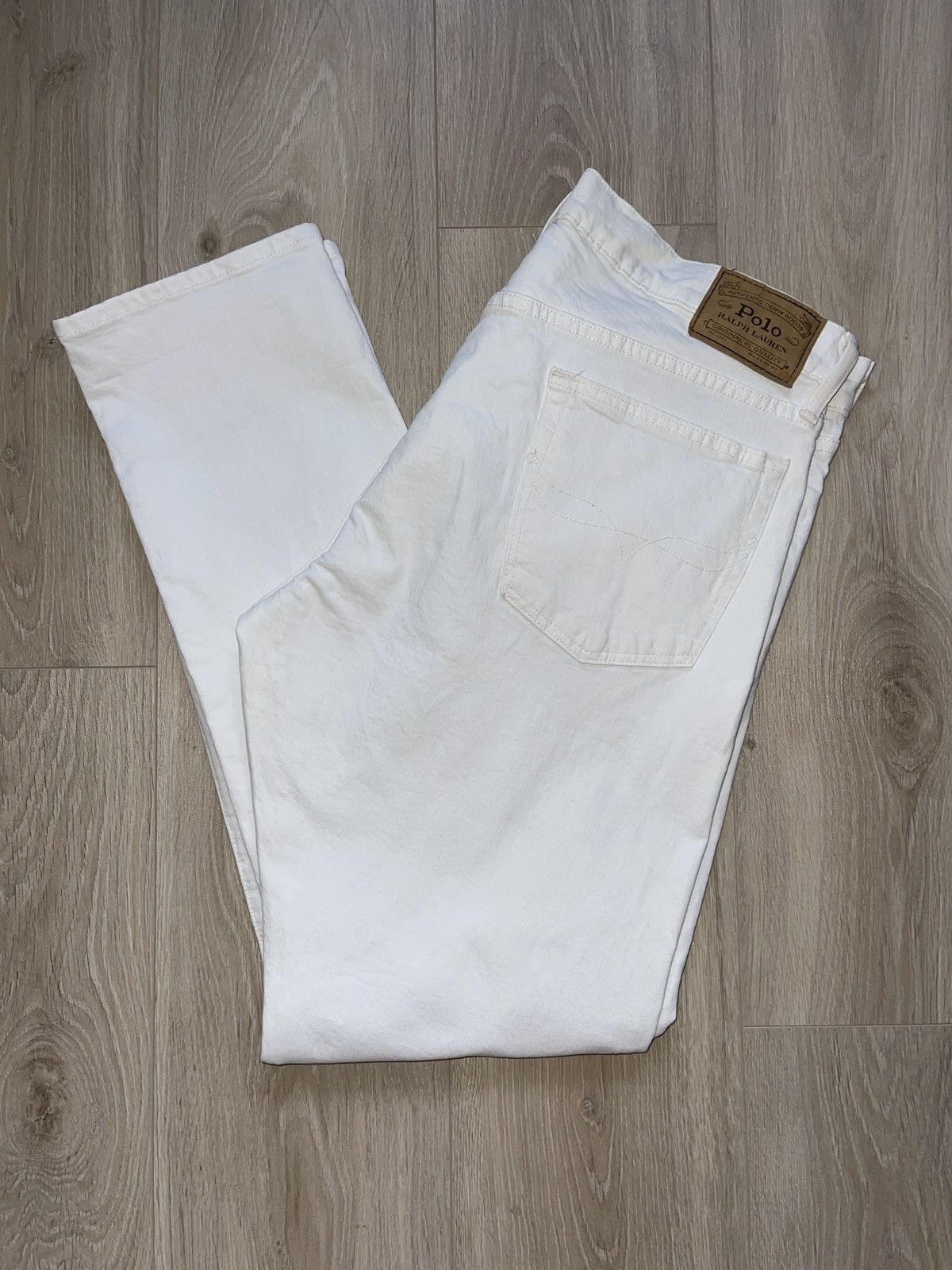 Polo Ralph Lauren Polo ralph lauren white jeans mens pants W36 Size US 36 / EU 52 - 3 Thumbnail