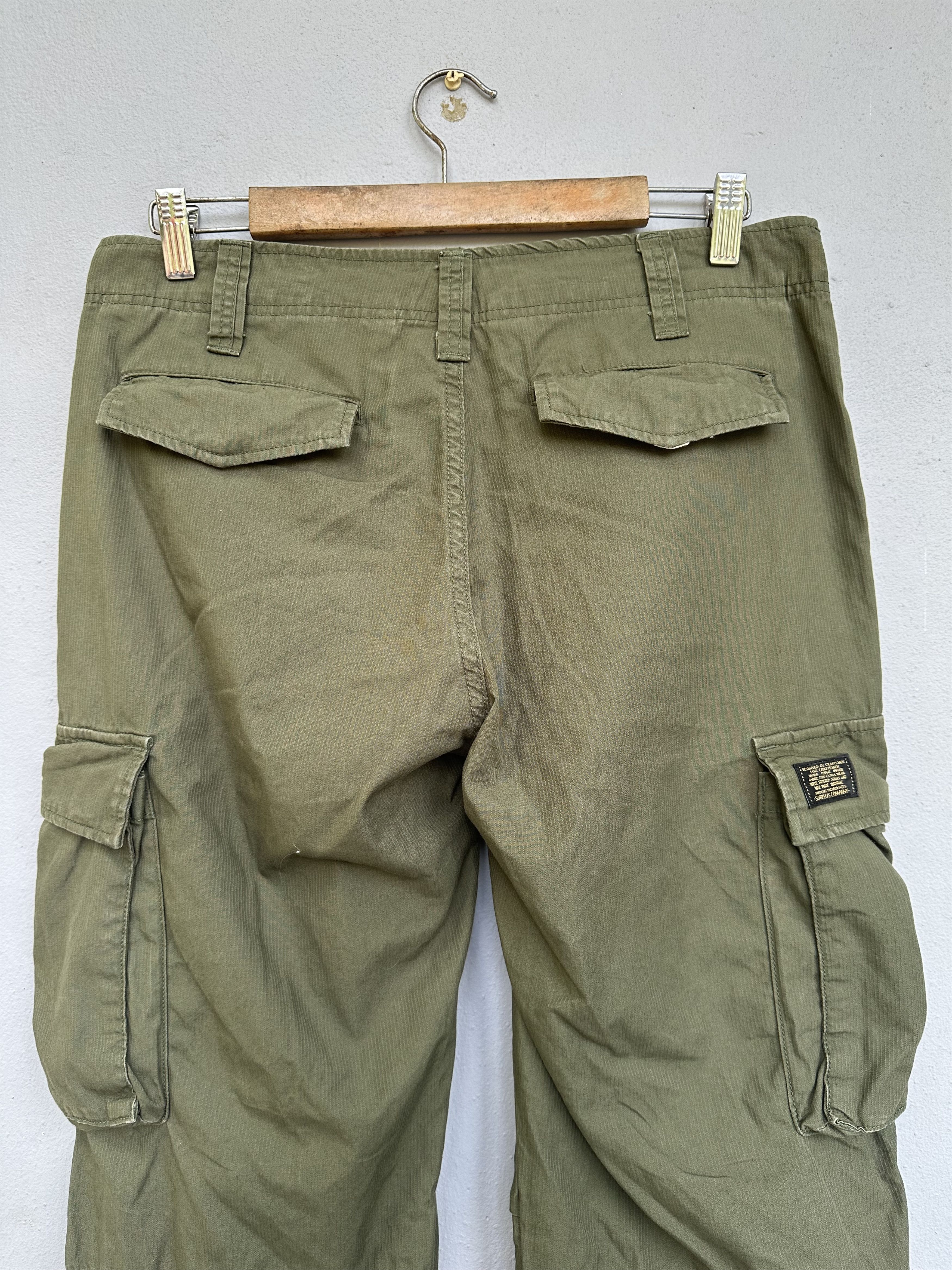Denim & Supply Ralph Lauren Japanese Brand Surplus Company Multipocket Cargo HBT Pant Size US 29 - 12 Thumbnail