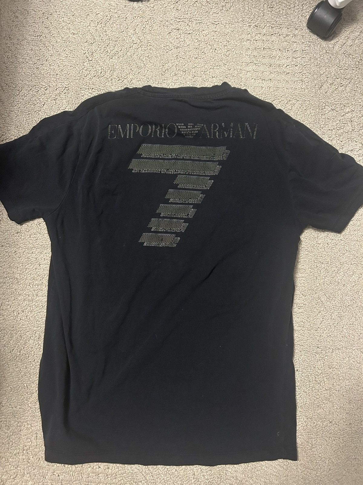 Emporio Armani Emporio Armani Textured Tee Size US M / EU 48-50 / 2 - 3 Thumbnail