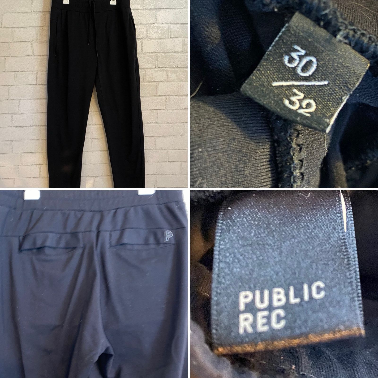 Public Rec Public Rec $108 Daymaker: All Day Every Day Pant 30 x 32 BLK Size US 30 / EU 46 - 17 Thumbnail