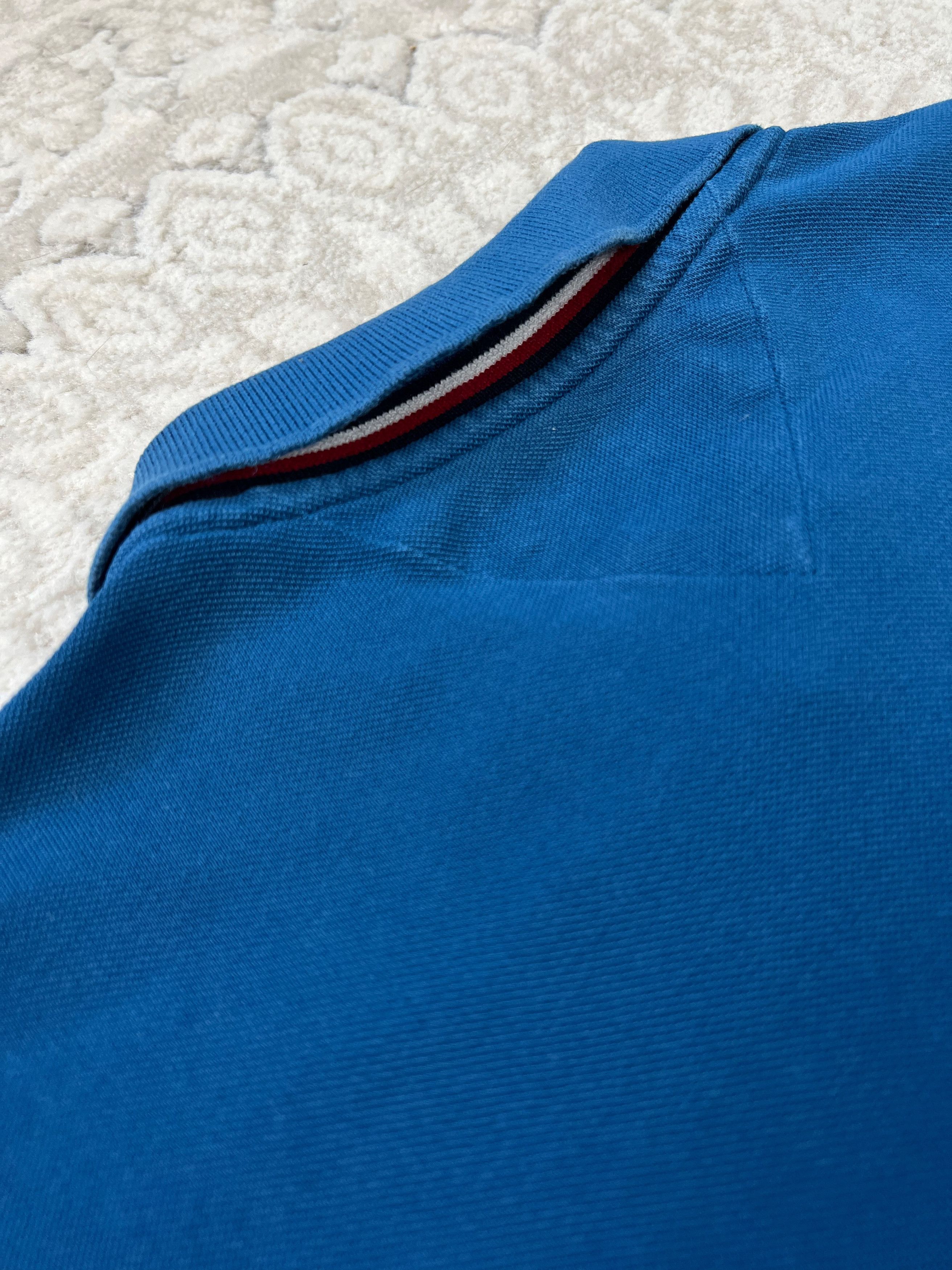 Tommy Hilfiger Tommy Hilfiger Long Sleeve Polo Shirt XL – Teal Blue Size US XL / EU 56 / 4 - 11 Thumbnail