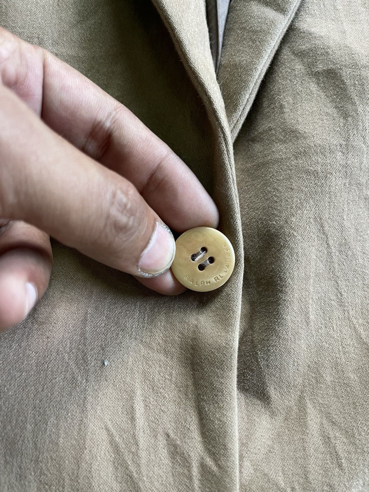 Polo Ralph Lauren Vintage RL Ralph Lauren Single Button Jacket Notched Collar Size S / US 4 / IT 40 - 4 Thumbnail