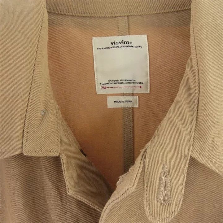 Visvim VISVIM VARJAK SHOP COAT BEIGE jacket Size US L / EU 52-54 / 3 - 5 Thumbnail