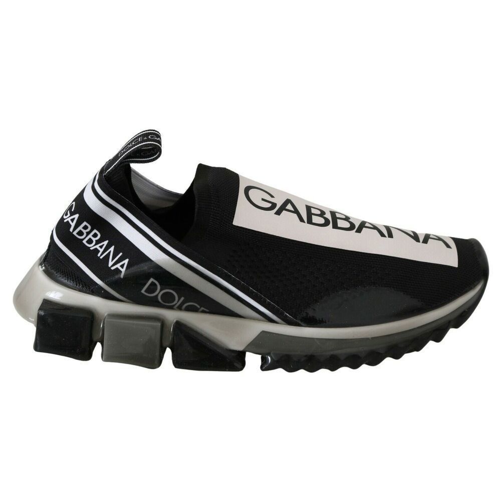 Dolce & Gabbana Dolce & Gabbana Dapper Black Casual Sport Sneakers Size US 6 / EU 39 - 1 Thumbnail