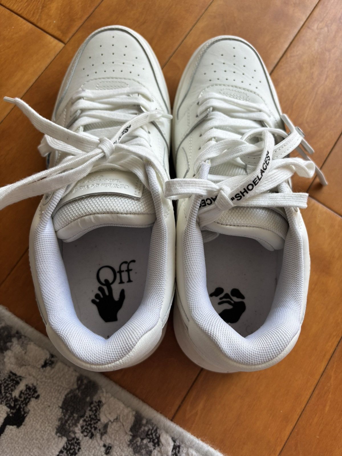 Off-White Off-White Out Of Office “For Walking” Sneaker Size US 8.5 / IT 38.5 - 6 Thumbnail