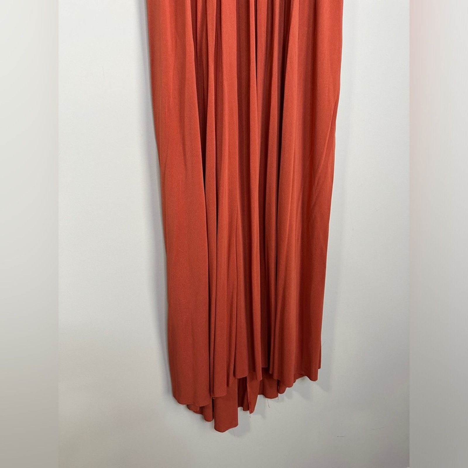 Another Tomorrow Another Tomorrow Size 10 Shirred Open Back Dress Size L / US 10 / IT 46 - 8 Thumbnail