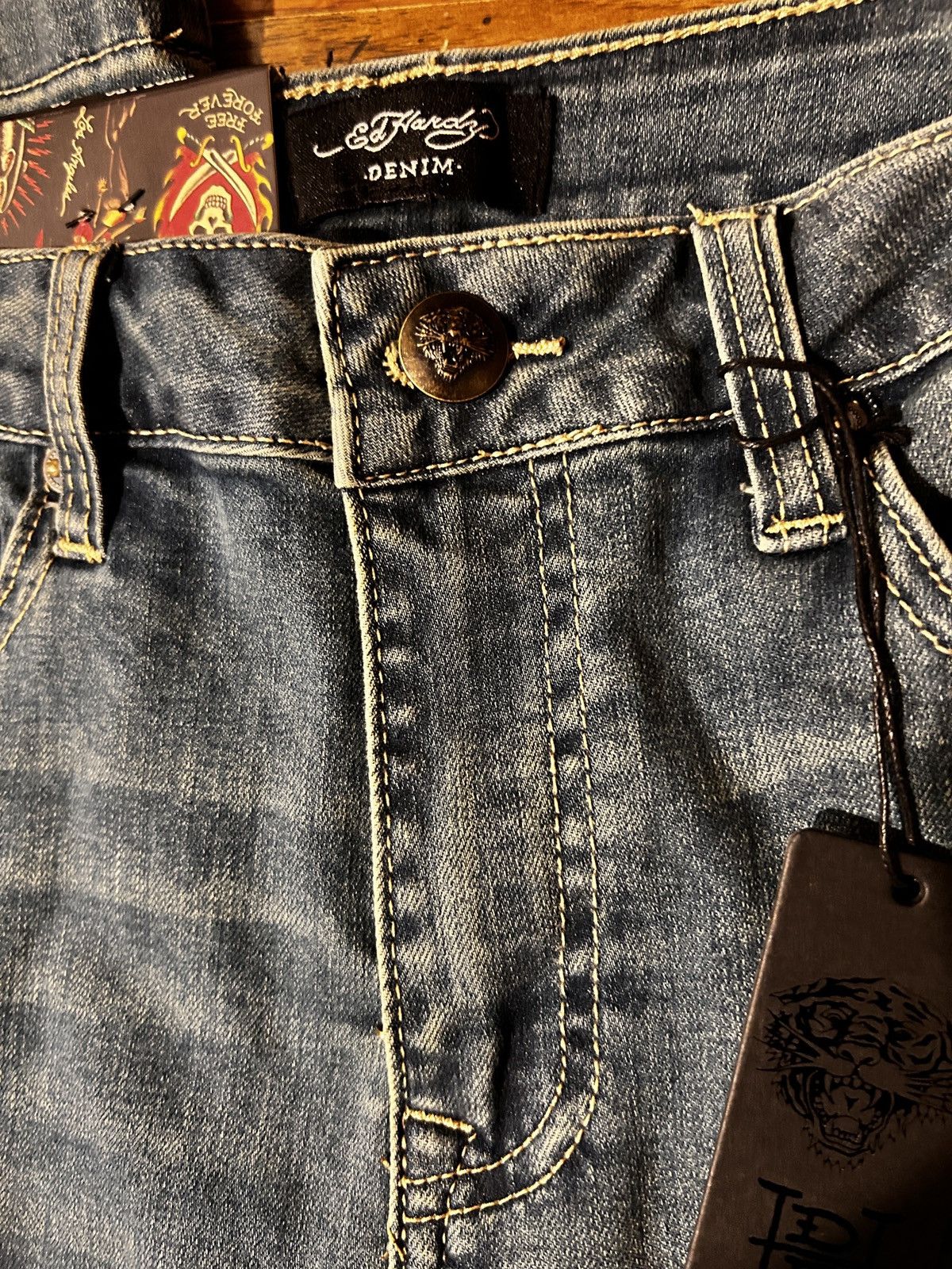 Ed Hardy Ed Hardy eagle jeans Size 28" / US 6 / IT 42 - 4 Thumbnail