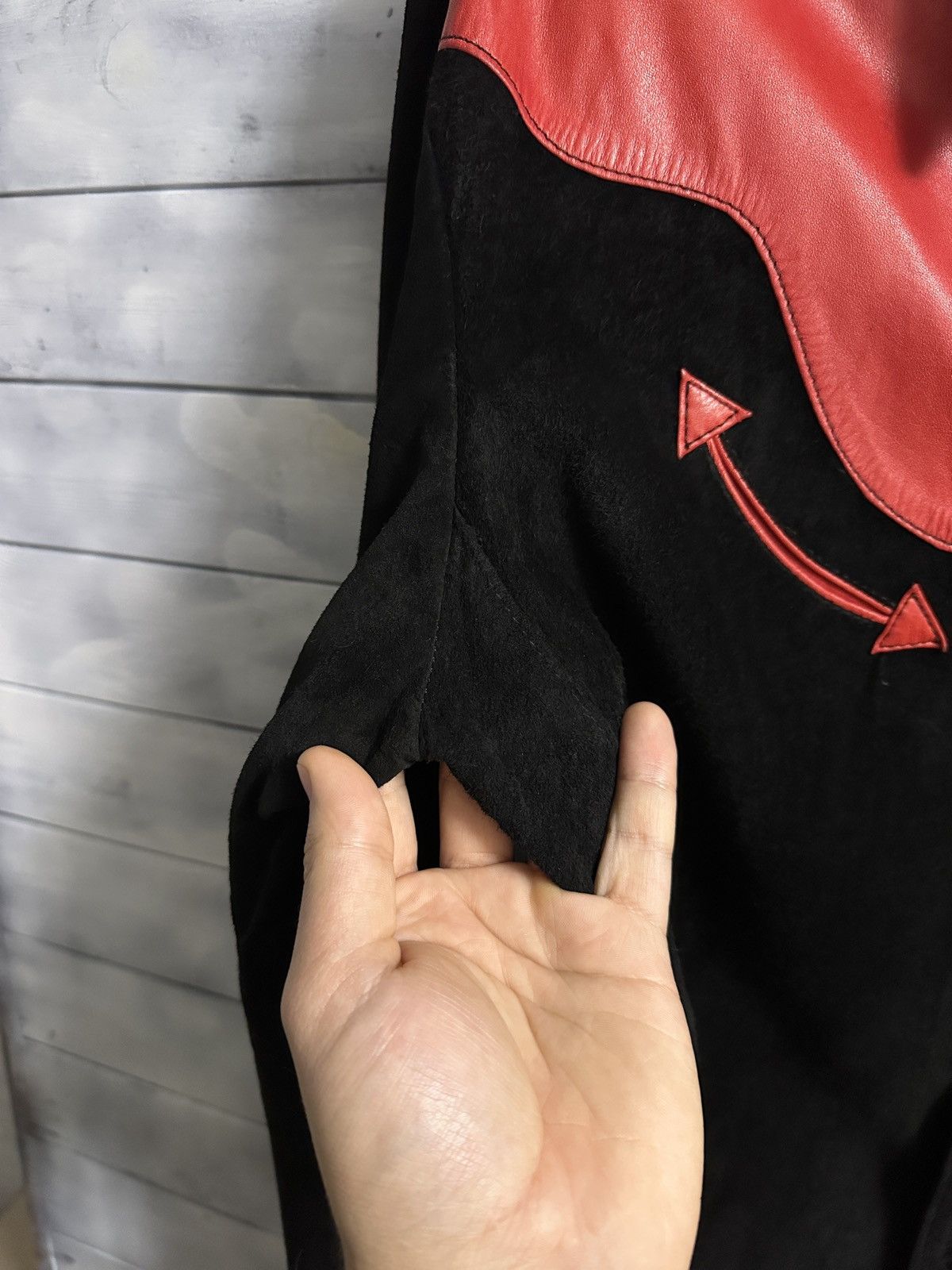 Other Oshwahkon 500 Broadway NYC Vintage Leather Western Jacket 70 Size US L / EU 52-54 / 3 - 7 Thumbnail