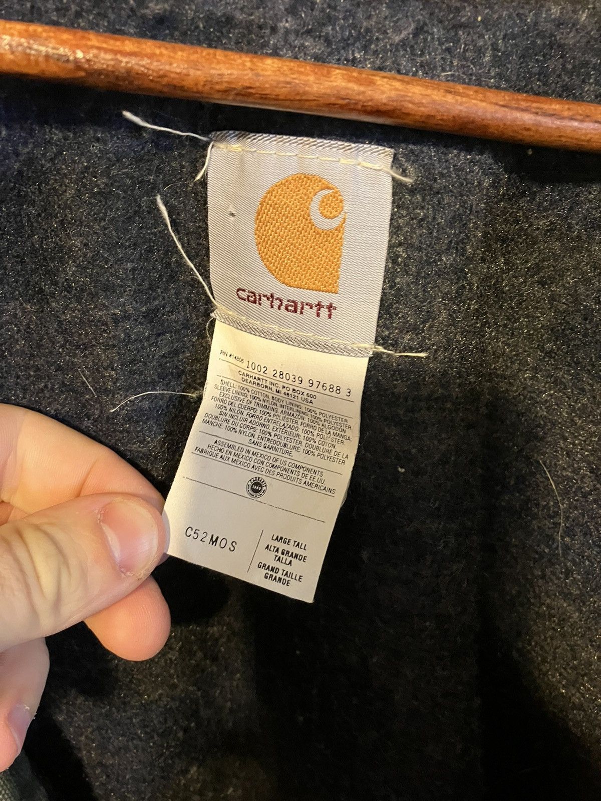 Carhartt large tall Carhartt jacket Size US L / EU 52-54 / 3 - 3 Thumbnail