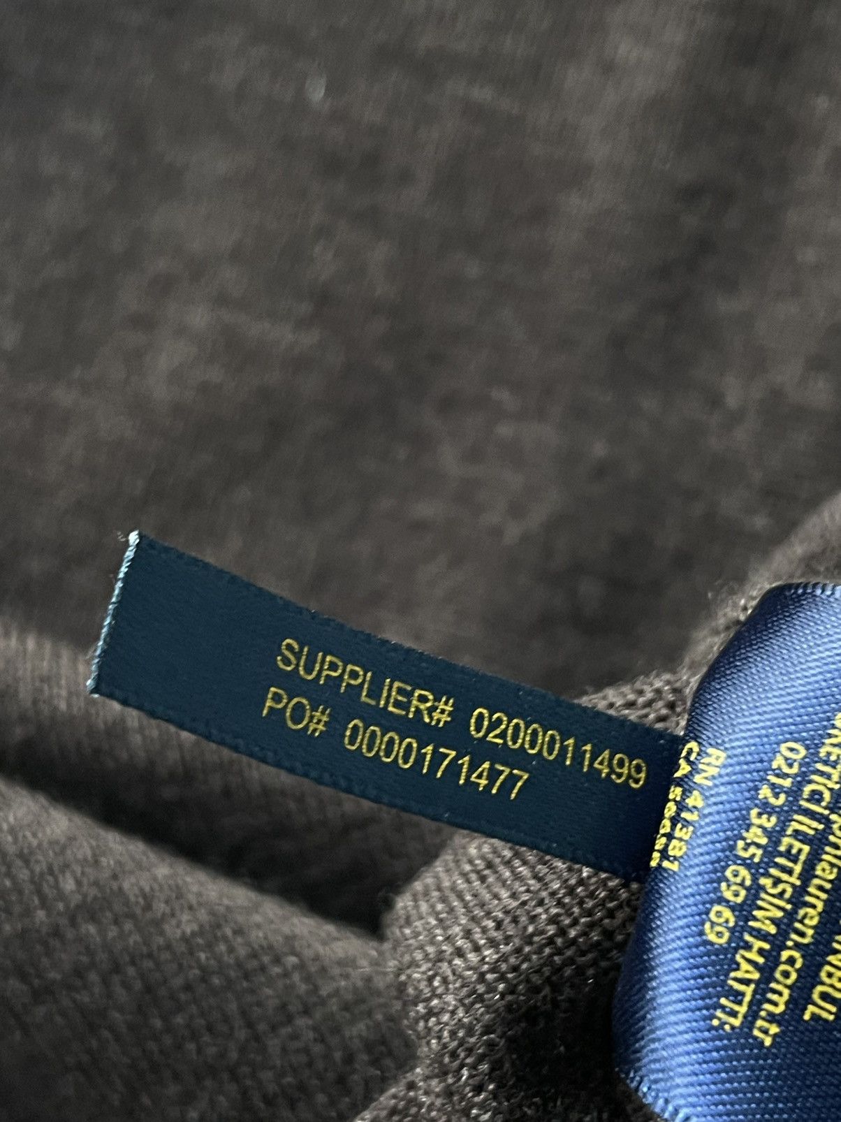 Polo Ralph Lauren Polo Ralph Lauren Brown Wool Sweater Vneck Pullover RARE Size US M / EU 48-50 / 2 - 8 Thumbnail