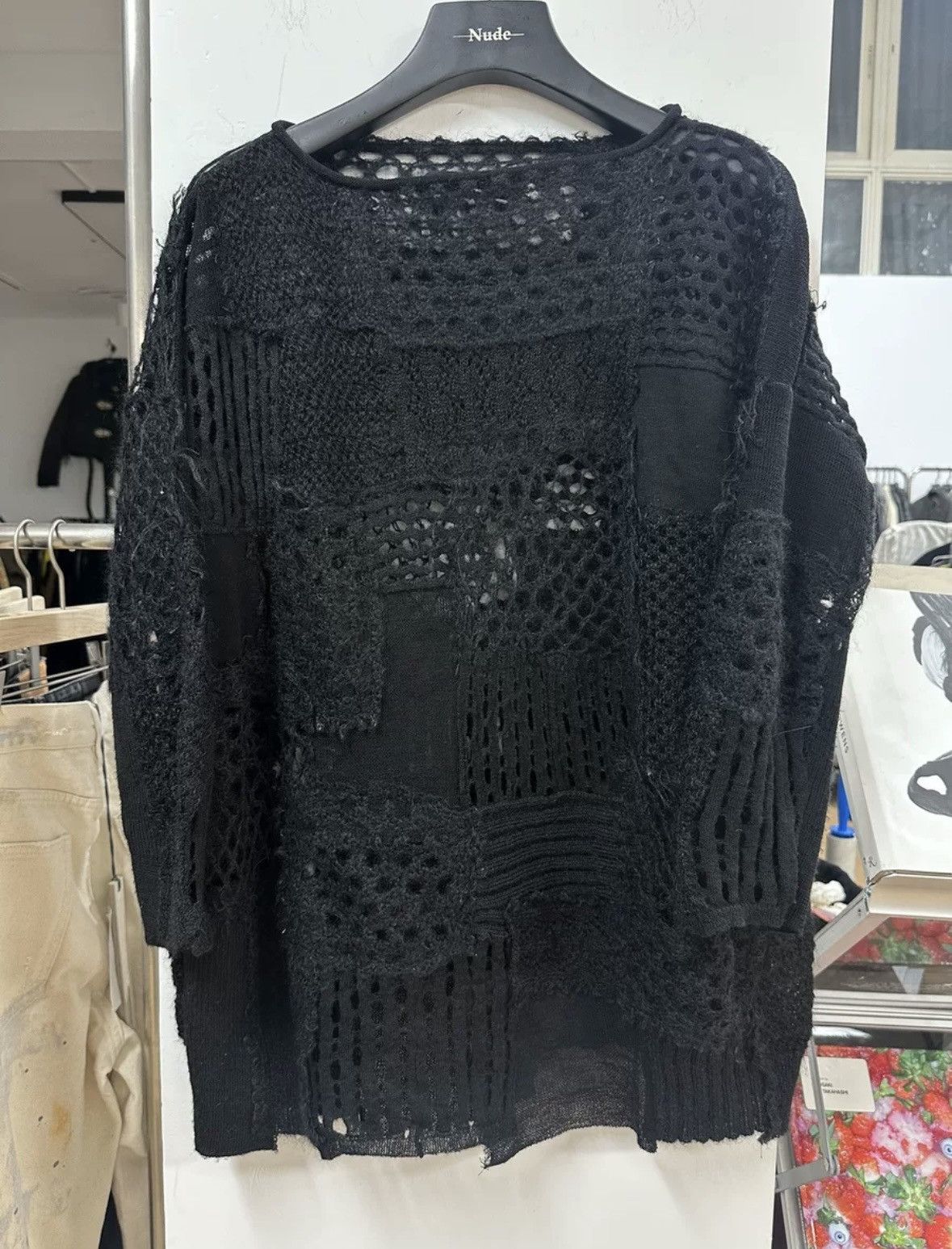 Junya Watanabe Junya watanabe horse hair sweater Size US L / EU 52-54 / 3 - 1 Thumbnail