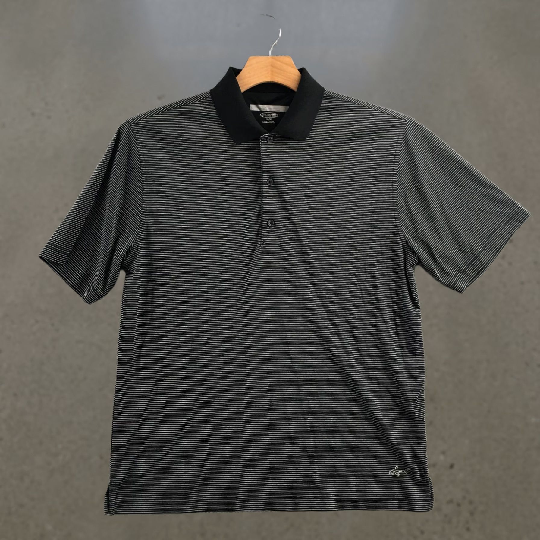 Vintage Greg Norman Shirts Mens Polo Black Short Sleeve Size US M / EU 48-50 / 2 - 1 Thumbnail