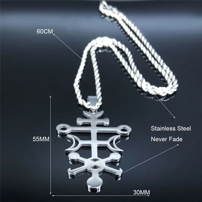 Jewelry Seal Sigil of Lilith Pendant Charms Necklace Emblem Size ONE SIZE - 5 Thumbnail