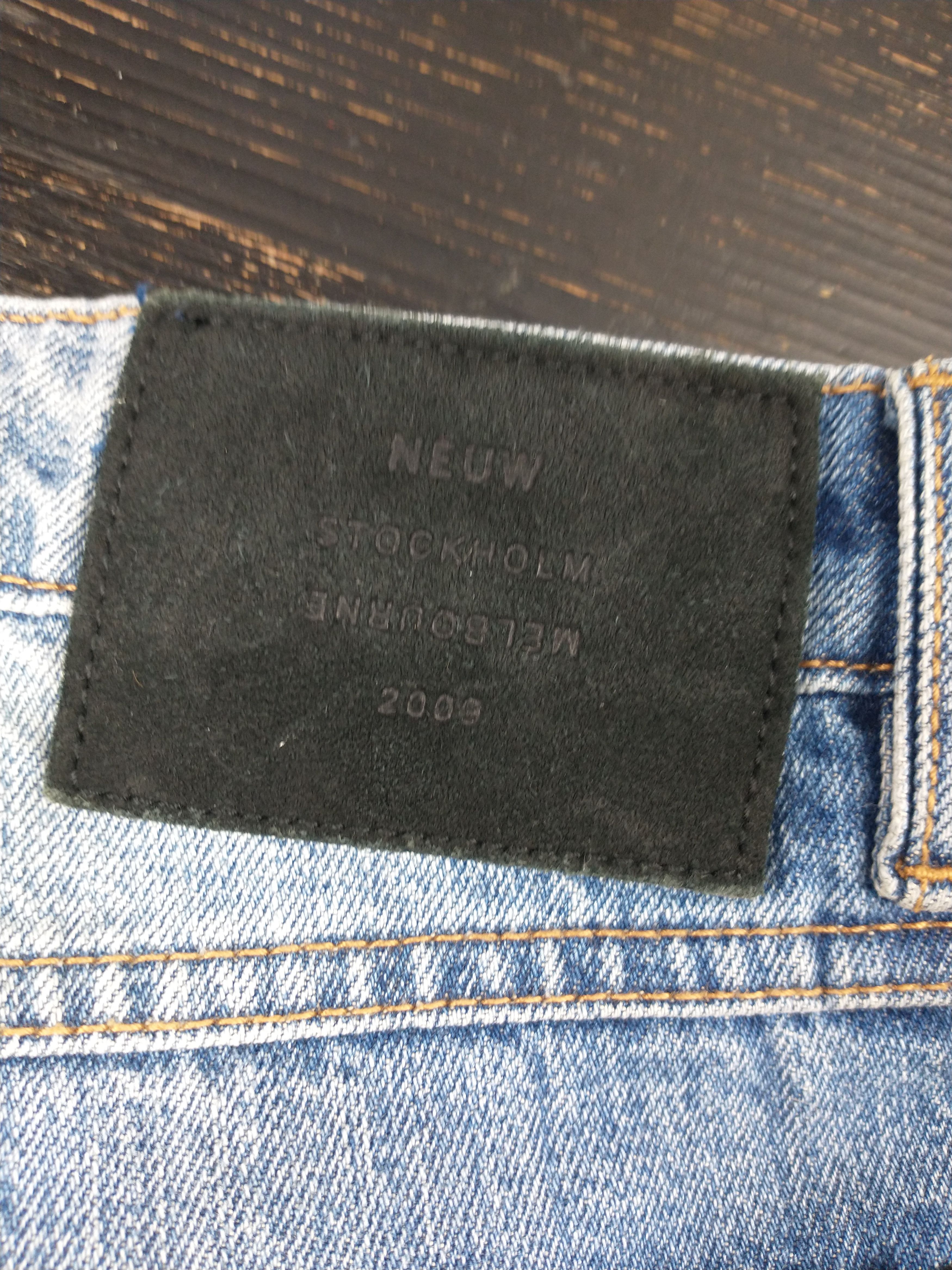 NEUW Denim Neuw Stockholm Ray Straight Selvedge Jeans Size W31 L32 Size US 31 - 9 Thumbnail