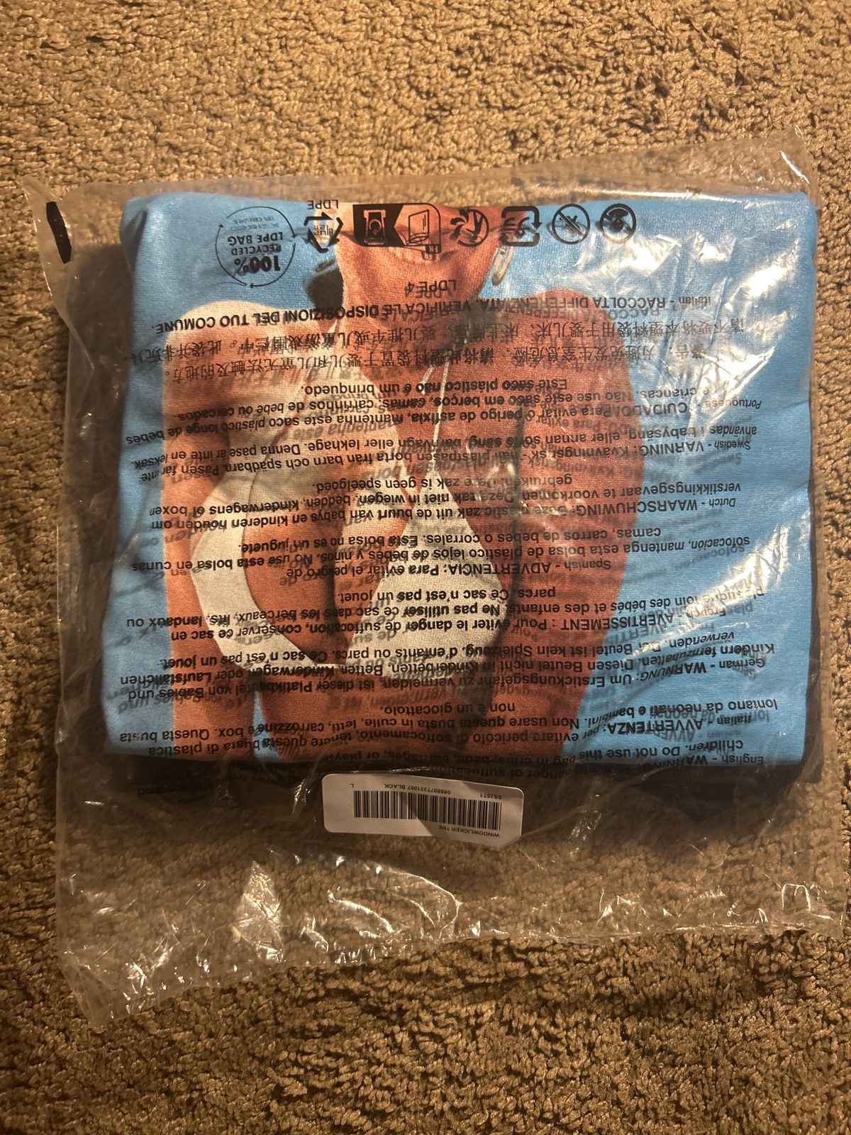 Supreme L Supreme x Aphex Twin Windowlicker tee Tshirt black