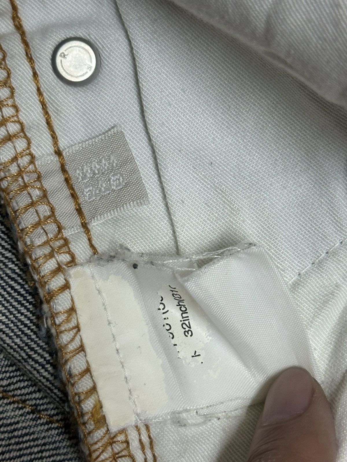 Japanese Brand Vintage Uniqlo Distressed Baggy Loose Style Jeans With Faded Size US 32 / EU 48 - 8 Thumbnail