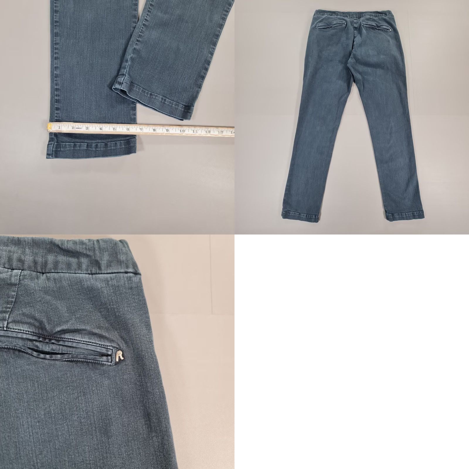 Replay Replay Mens Jeans Blue W34 L30 Xlite Devyn Stretch Drawstring Tapered Leg Size US 34 / EU 50 - 8 Thumbnail