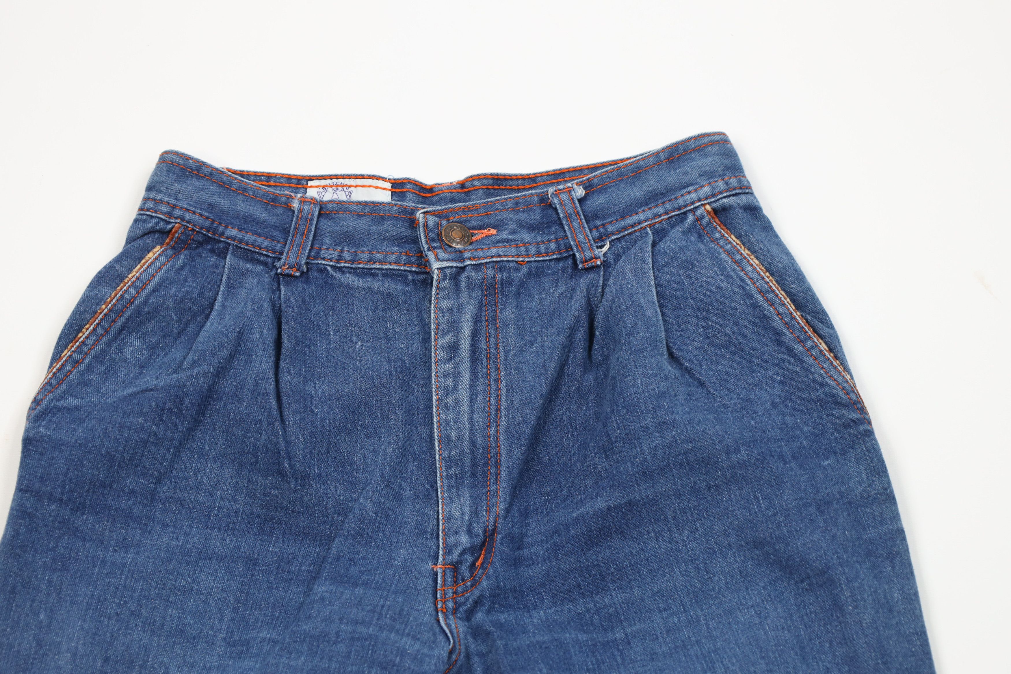 Vintage Vintage 70s 80s Streetwear Relaxed Fit Straight Leg Jeans Size 26" / US 2 / IT 38 - 2 Thumbnail
