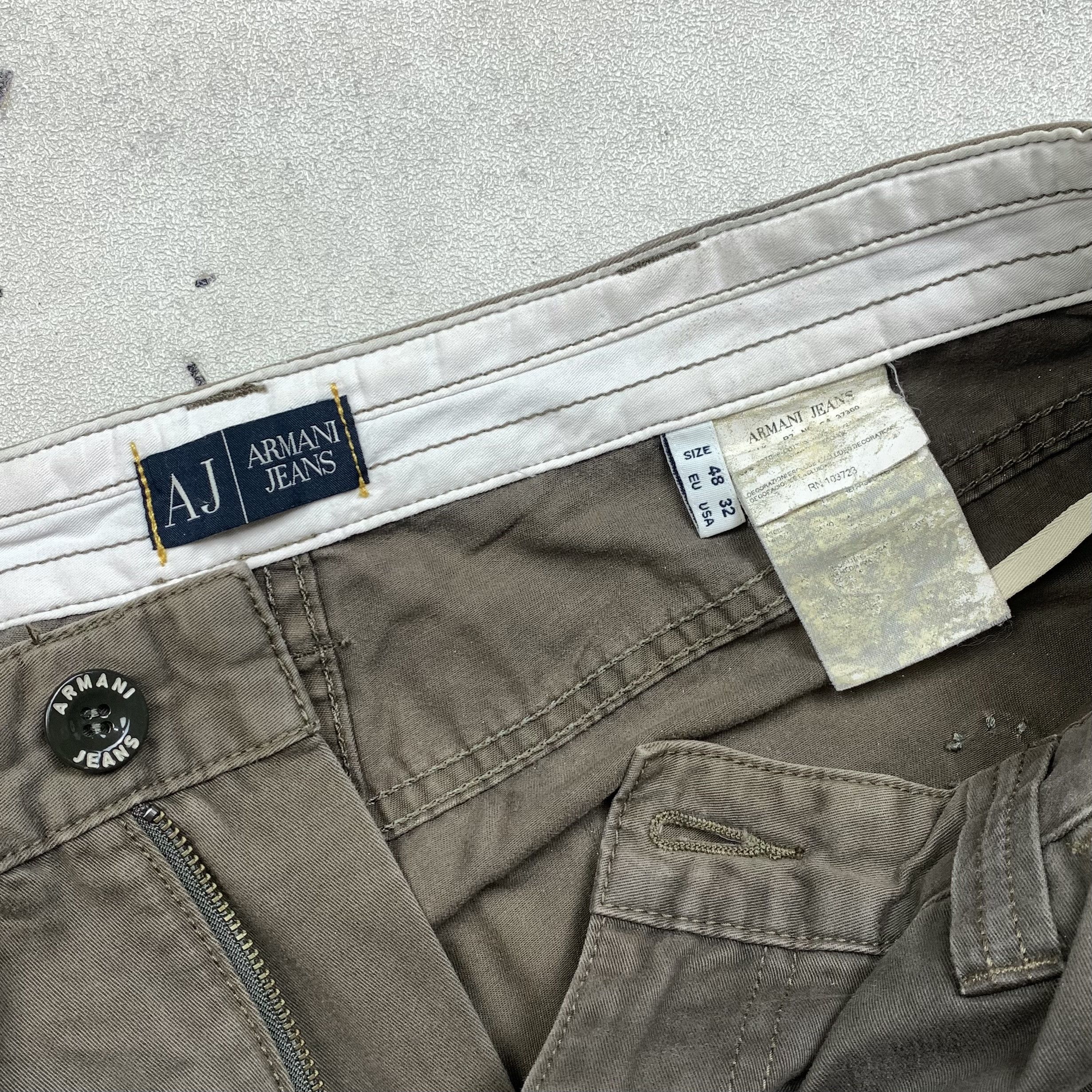 Armani Armani Jeans Multi Pocket Pants Cargo Biker Size US 32 / EU 48 - 11 Thumbnail