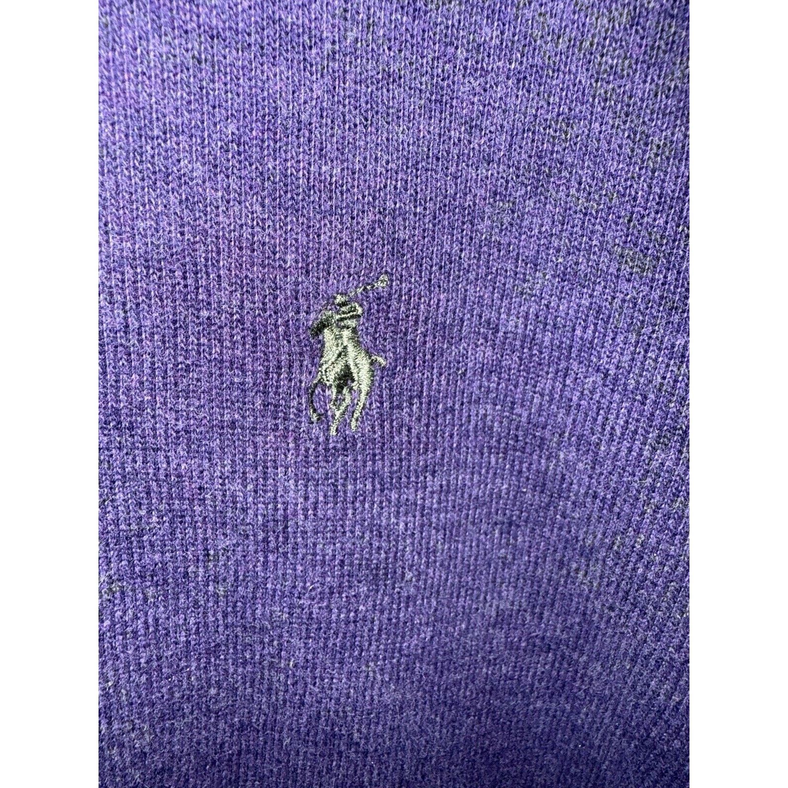 Ralph Lauren Polo Ralph Lauren Sweater Purple Men’s XXL 1/4 Zip Jumper Size US XXL / EU 58 / 5 - 3 Thumbnail