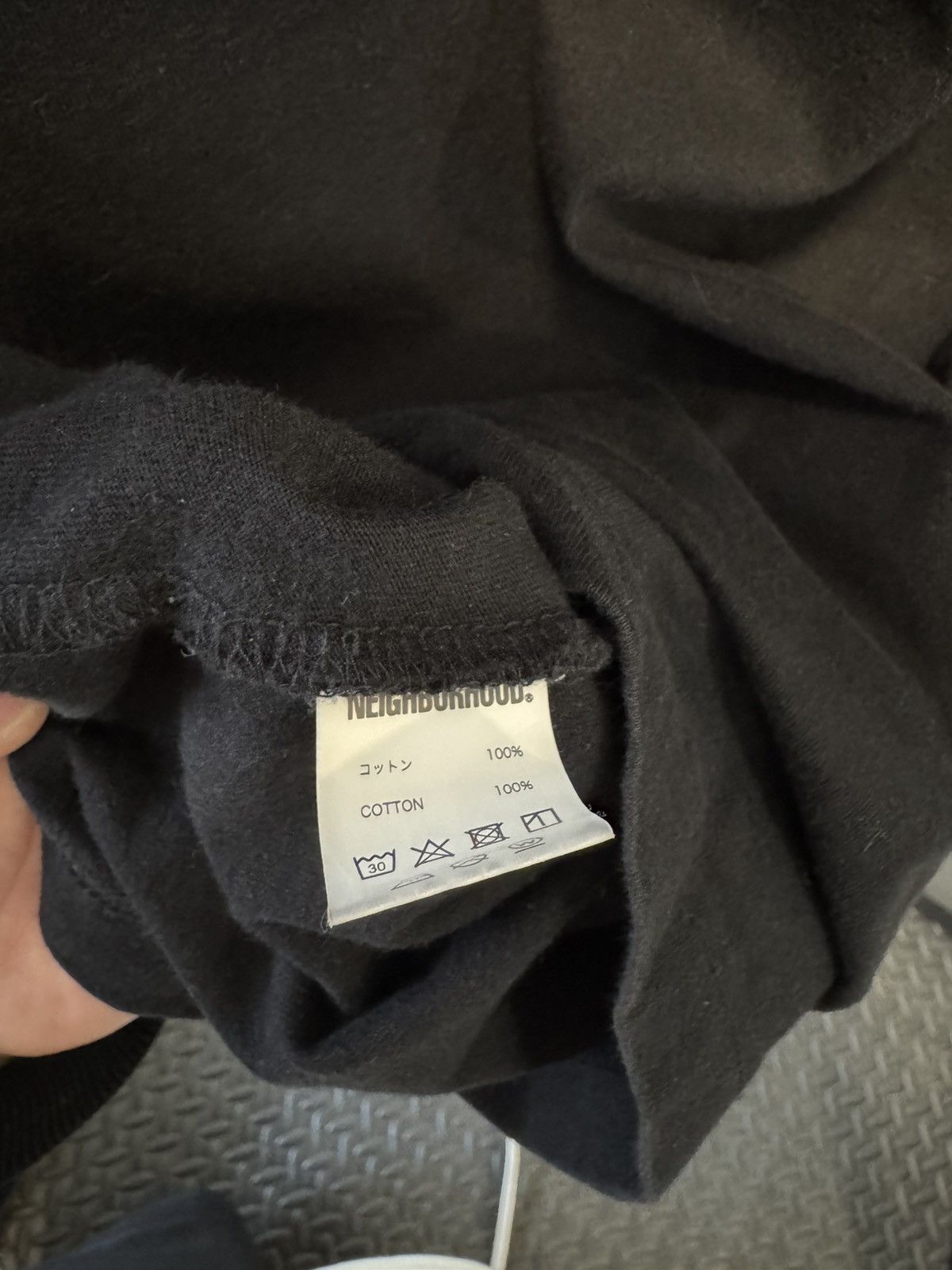 Neighborhood Neighborhood NH-4 t shirt Black Size US S / EU 44-46 / 1 - 4 Thumbnail
